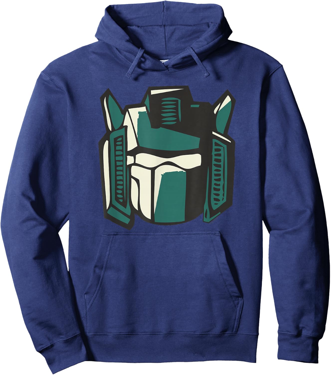 Transformers Grimlock Big Head Japanese Style Logo Hoodie - Hoodie | Navy