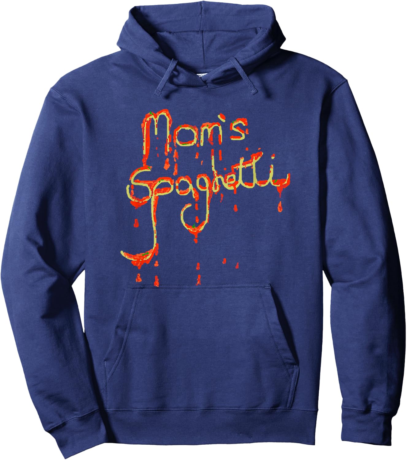 Mom's Spaghetti Hoodie - Hoodie | Navy
