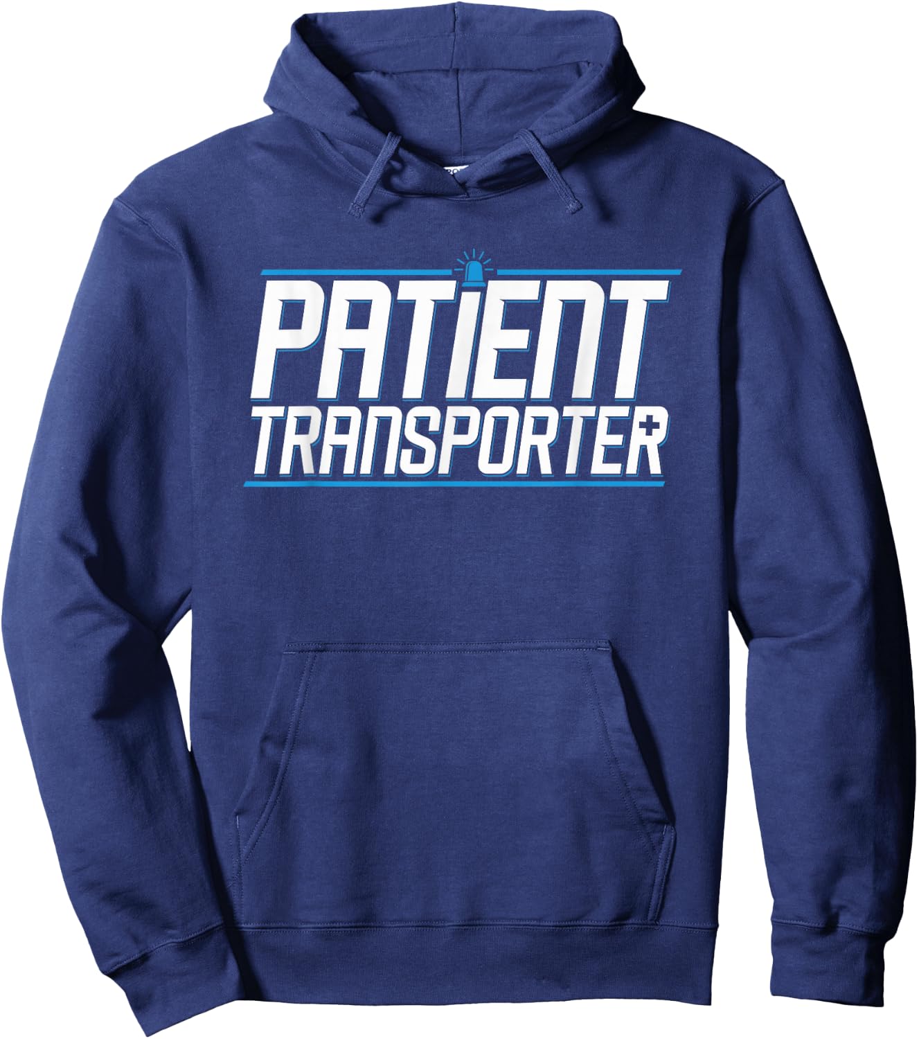 Patient Transporter Medical Transport Patients Mover Hoodie - Hoodie | Navy