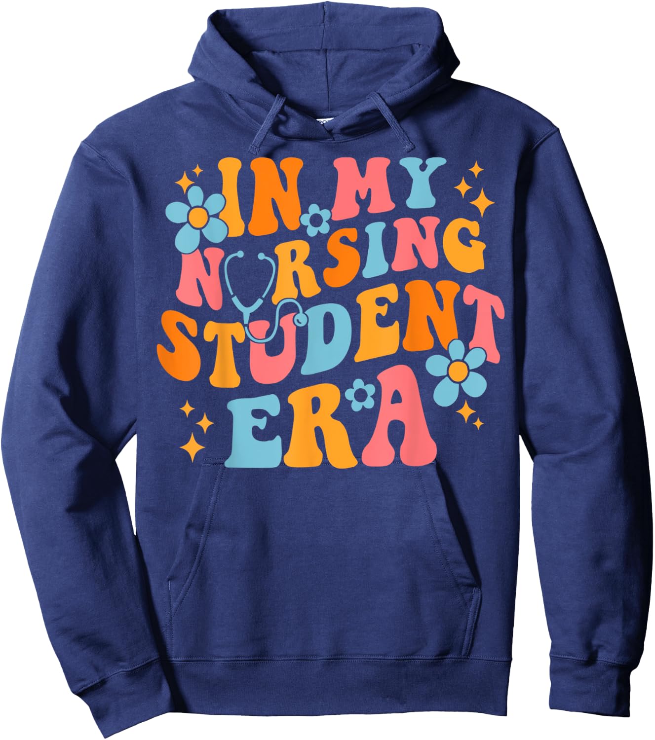 In My Nursing Student Era Hoodie - Hoodie | Navy