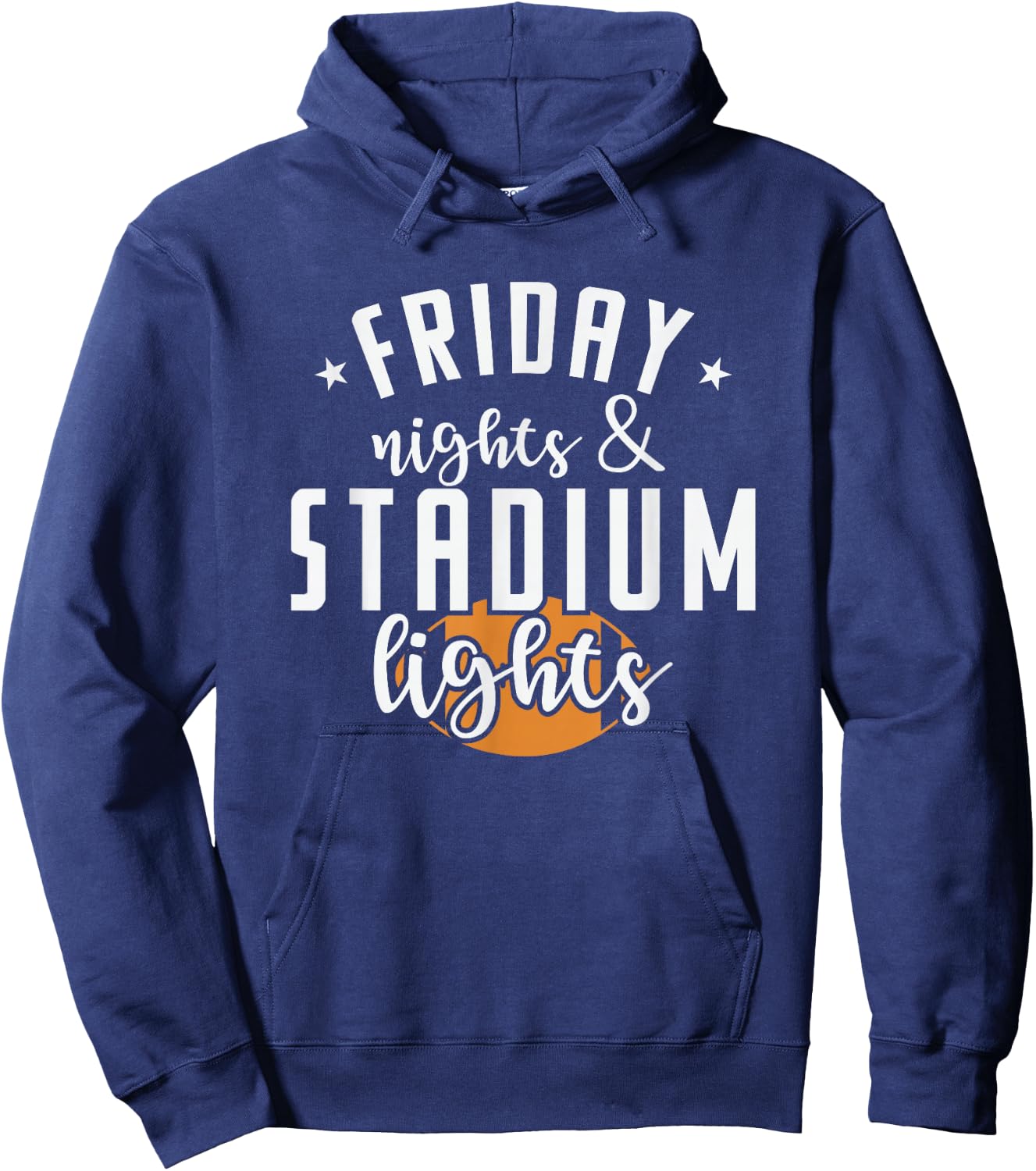 Friday Nights and Stadium Lights America Hoodie - Hoodie | Navy