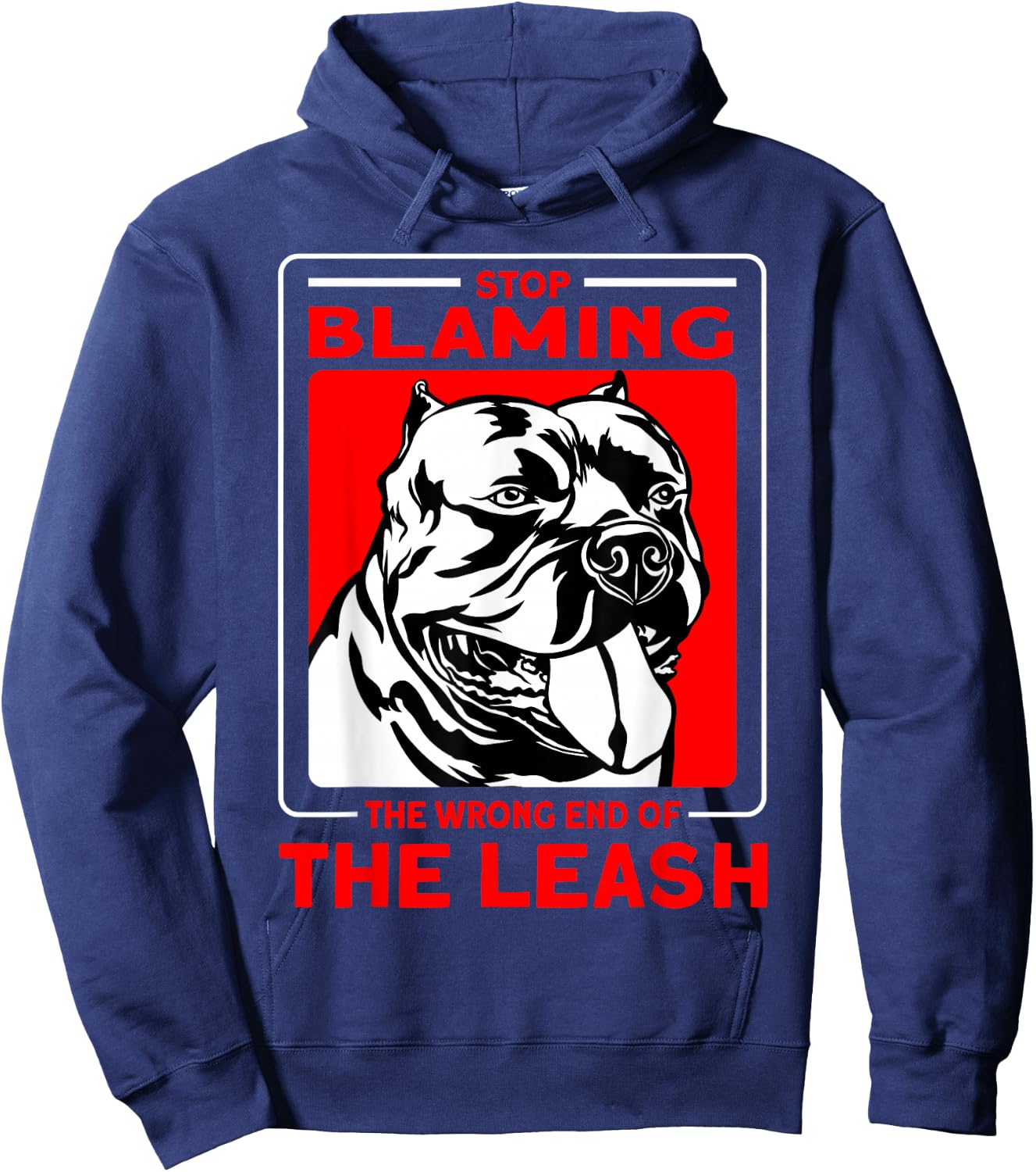 Bully Pitbull Puppies Apparel Mom American Bully Hoodie - Hoodie | Navy