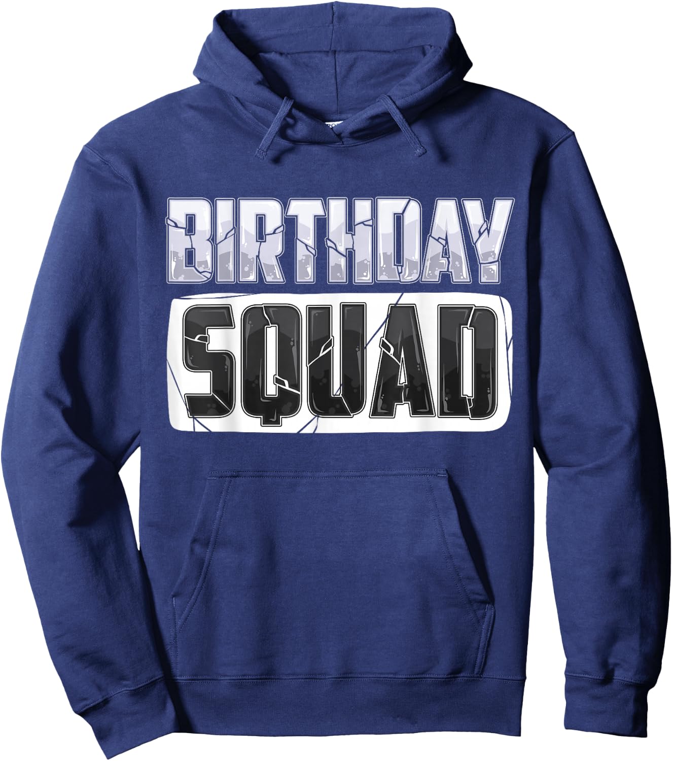 Party Birthday shirt for Boys Men Birthday Squad Hoodie - Hoodie | Navy