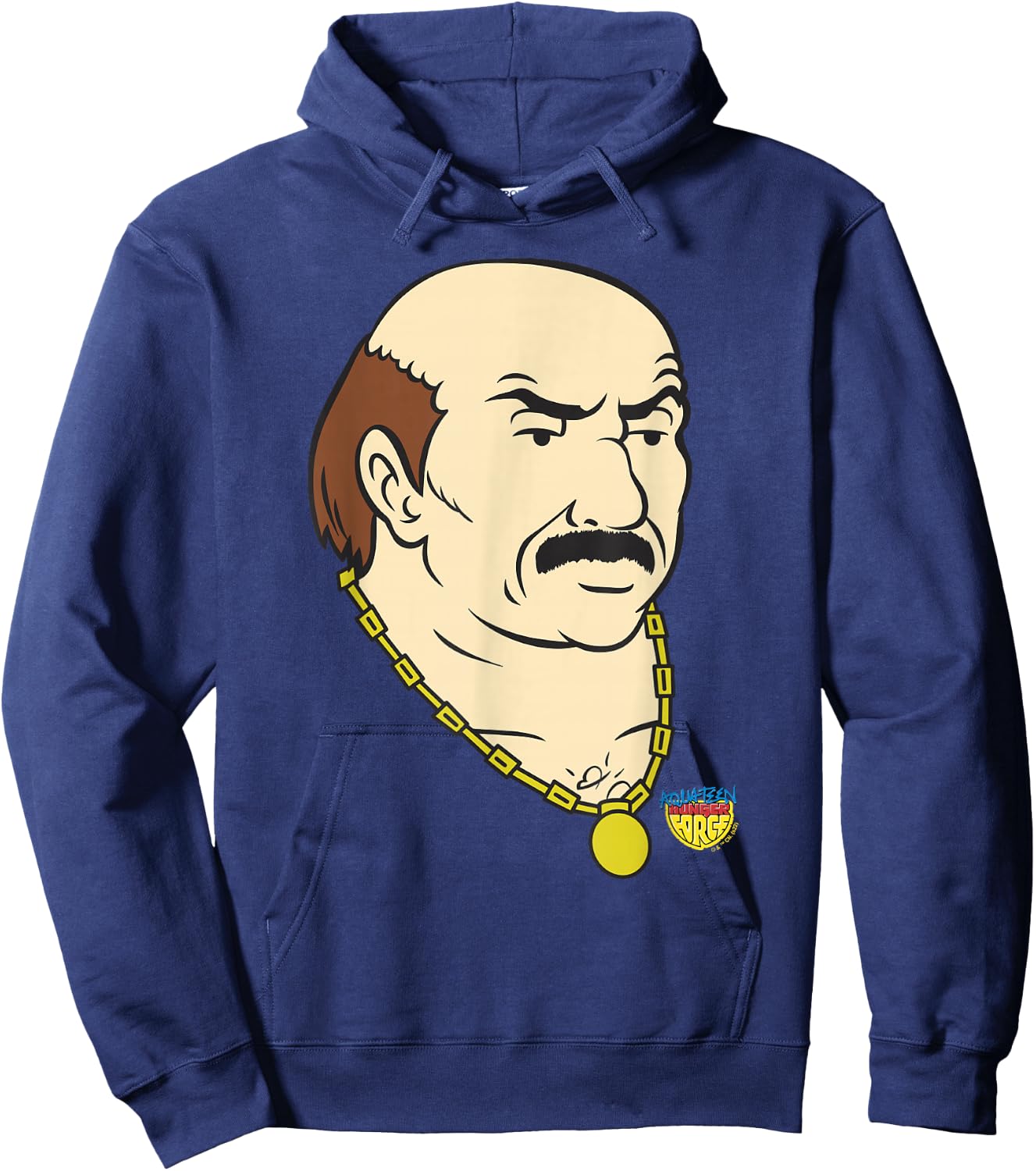 Aqua Teen Hunger Force Carl Big Face Hoodie - Hoodie | Navy