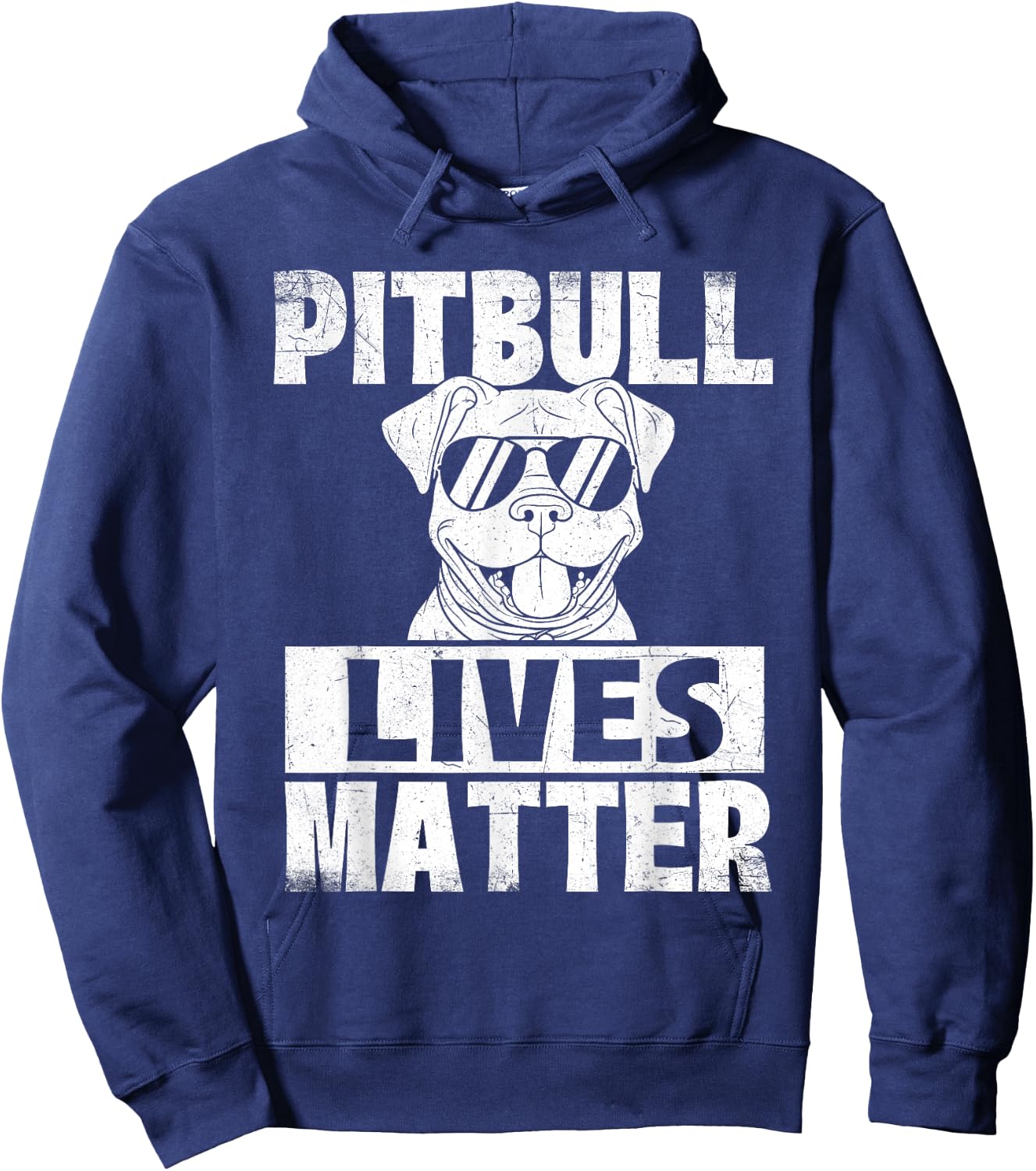Pitbull Lives Matter - Pittie Lover Dog Lover Pet Owner Women Kids Hoodie - Hoodie | Navy