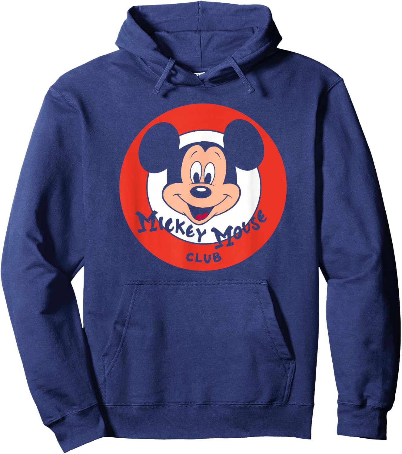 Disney Mickey and Friends Retro Classic Mickey Mouse Club Hoodie - Hoodie | Navy