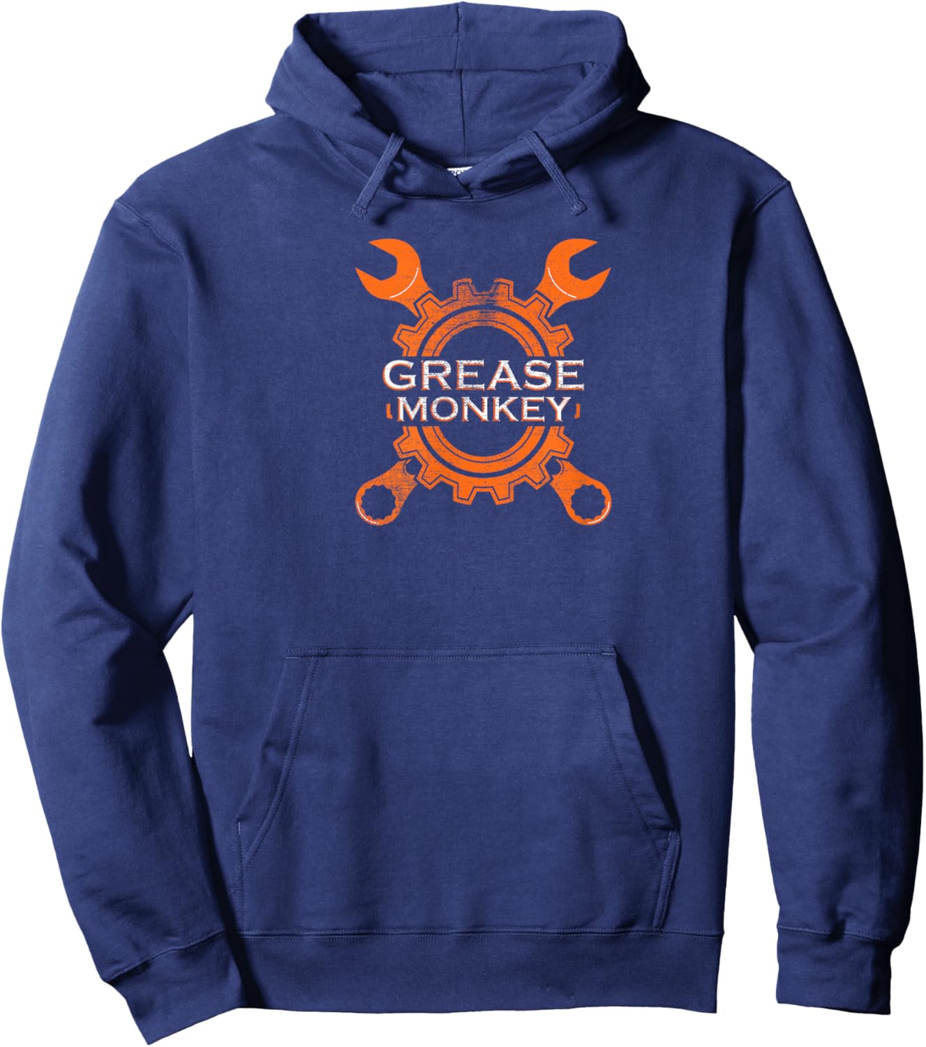 Car Racing Mechanic Grease Monkey Novelty Gift T- Shirt Hoodie - Hoodie | Navy