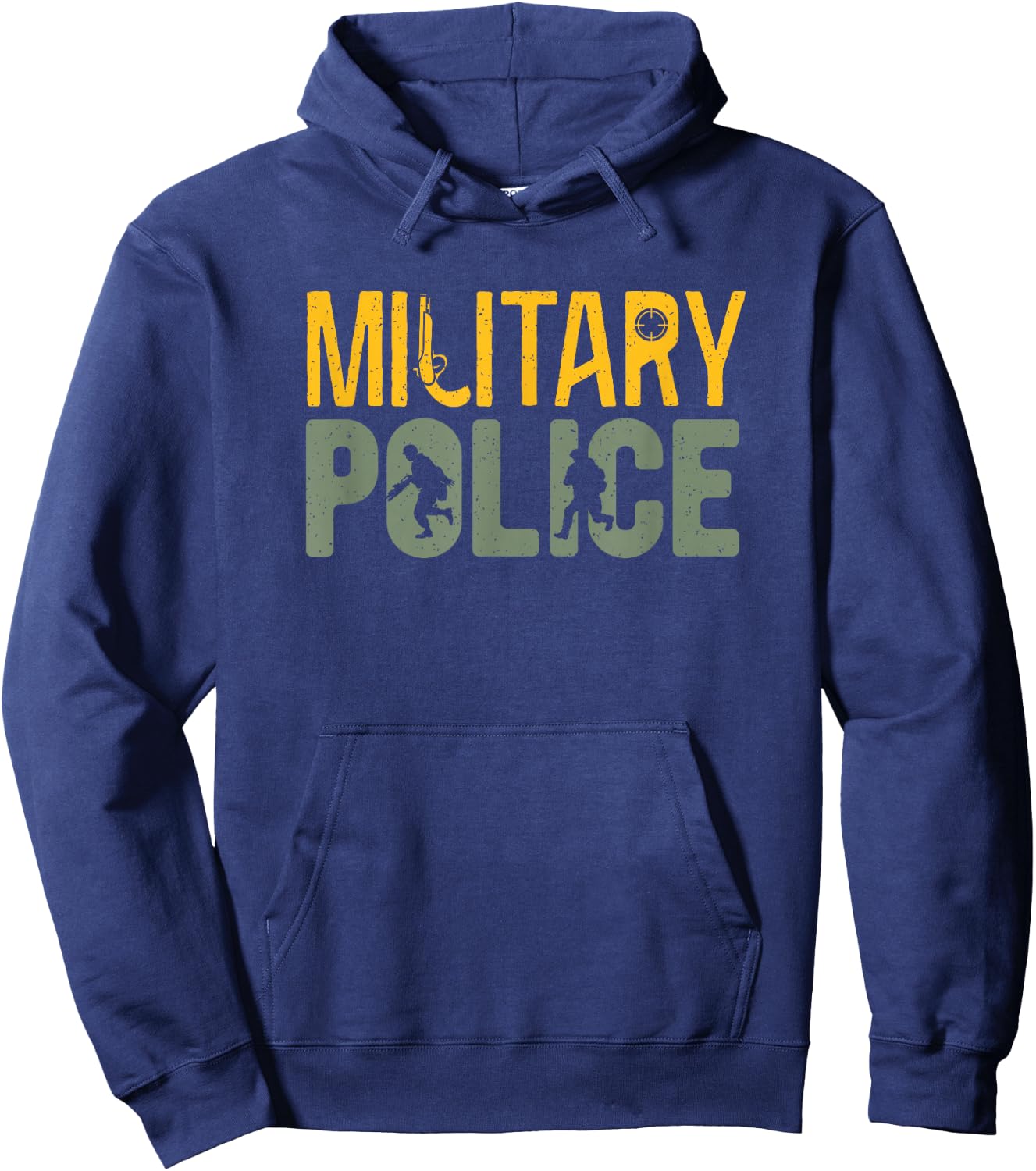 Military Police Law Enforcement Military Veteran Support Hoodie - Hoodie | Navy