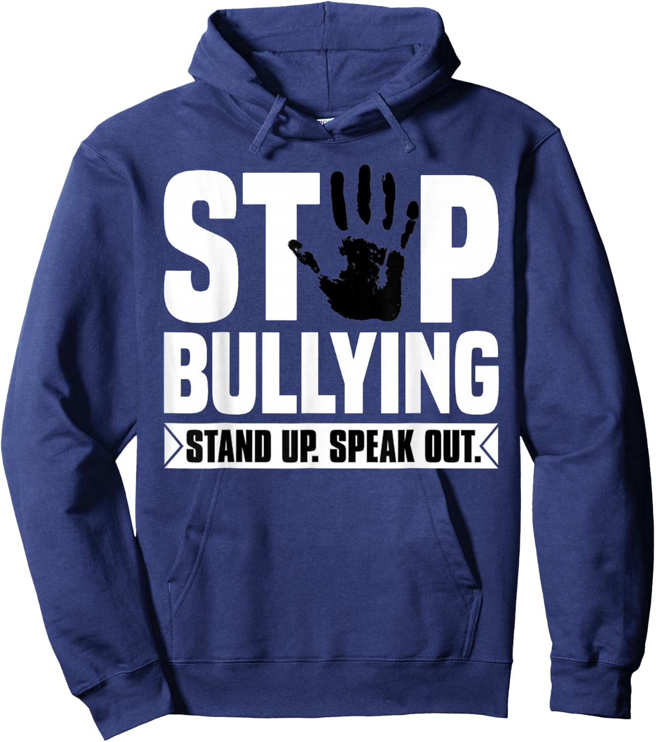 Stop Bullying Shirt Orange Stand Up Speak Out Unity Day Hoodie - Hoodie | Navy