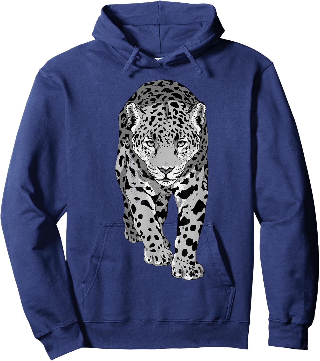 Cool Jaguar with powerful look with his beautiful eyes. Hoodie - Hoodie | Navy