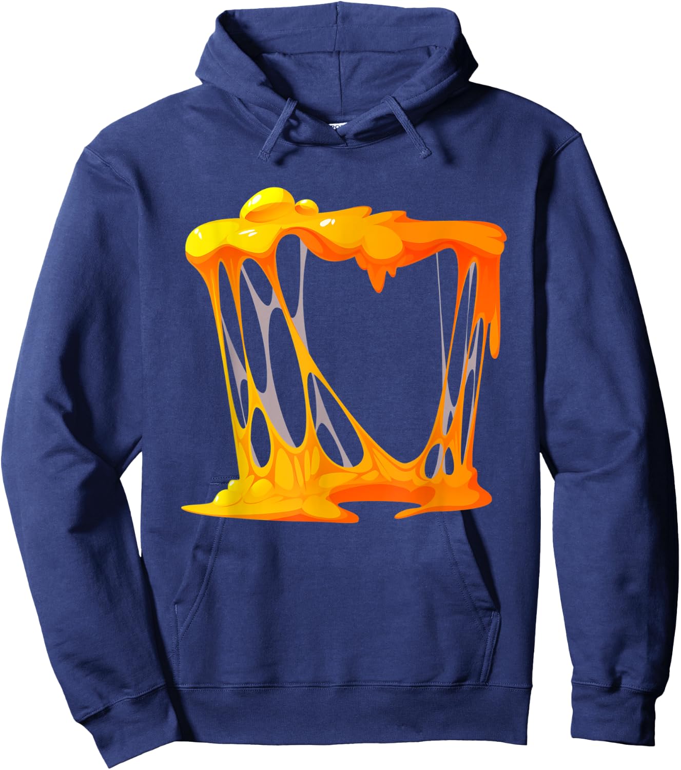 Cheese Costume Swiss Gouda Brie Cheddar Cheesy Halloween Hoodie - Hoodie | Navy