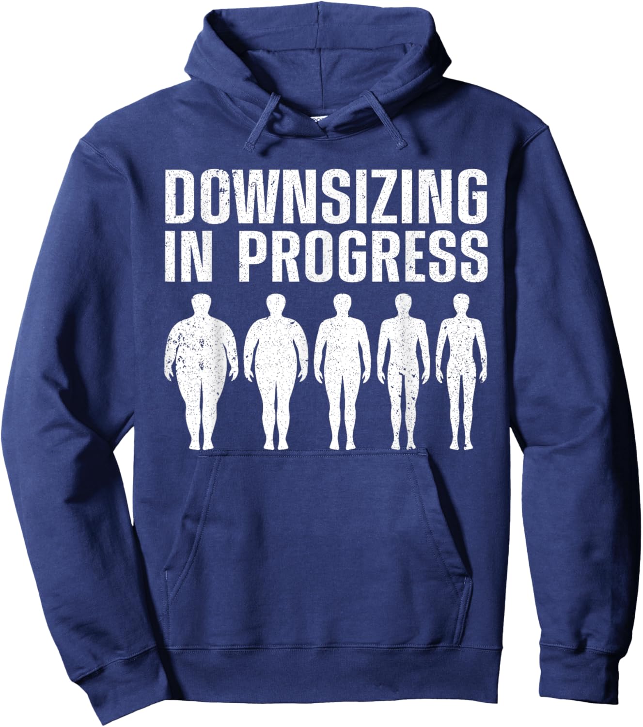 Funny Gastric Sleeve Design Women Weight Loss Lover Hoodie - Hoodie | Navy