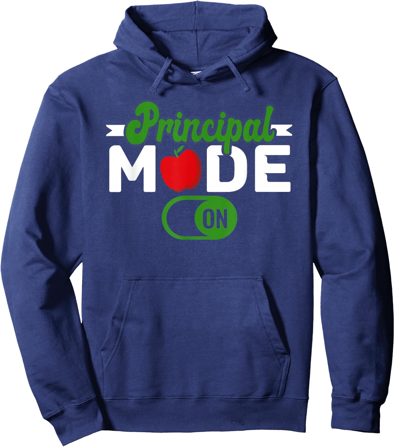 Principal Mode On School Principal Hoodie - Hoodie | Navy