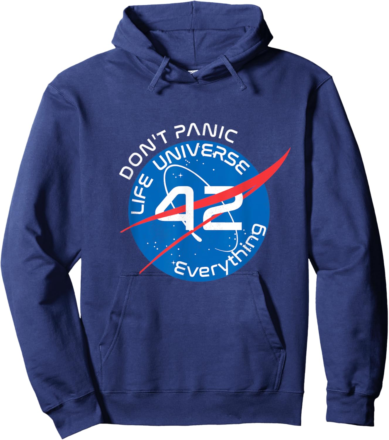The 42 Answer to Life The Universe and Everything Hoodie - Hoodie | Navy