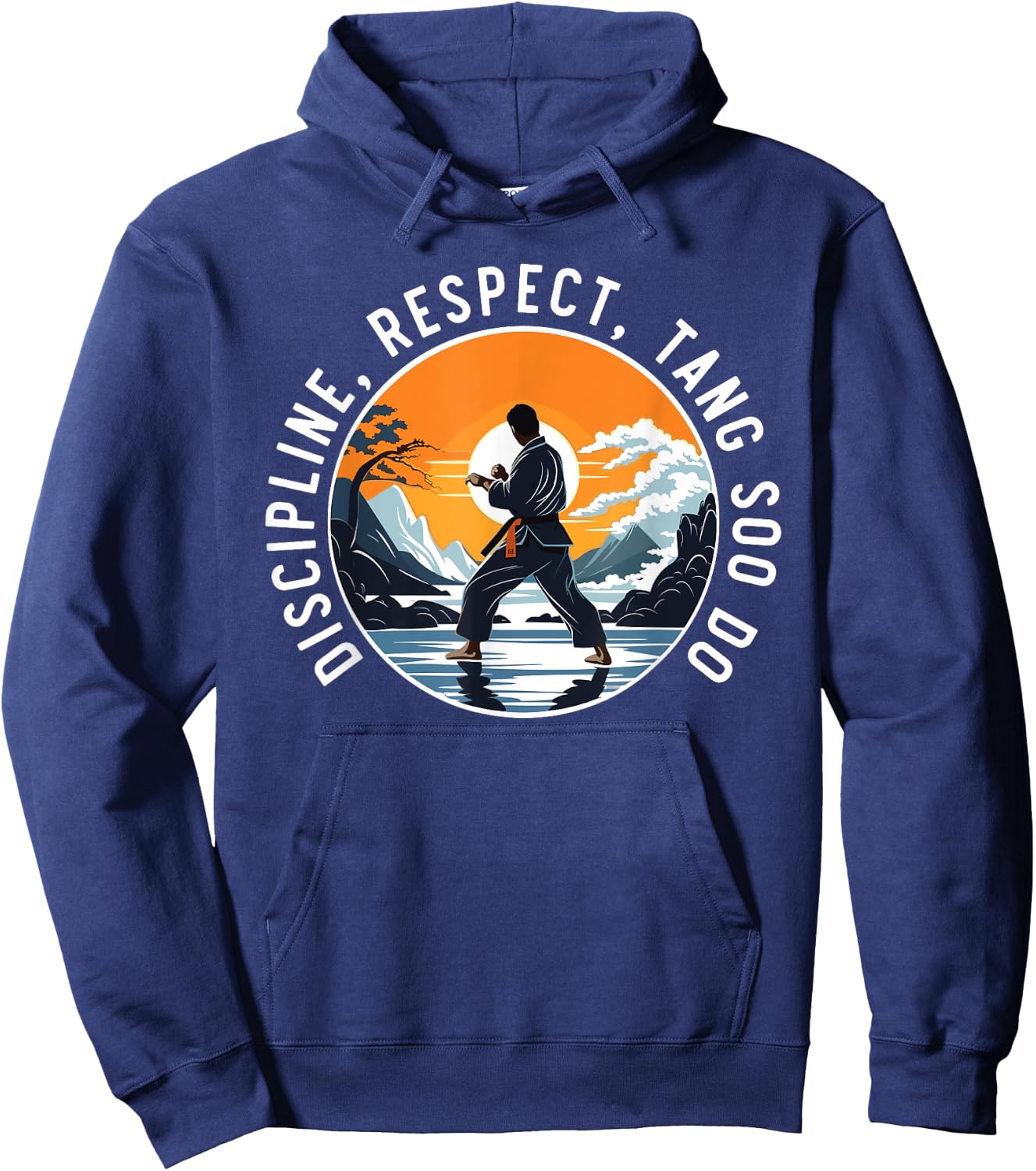 Tang Soo Do Korean Karate Martial Arts Martial Artist Hoodie - Hoodie | Navy