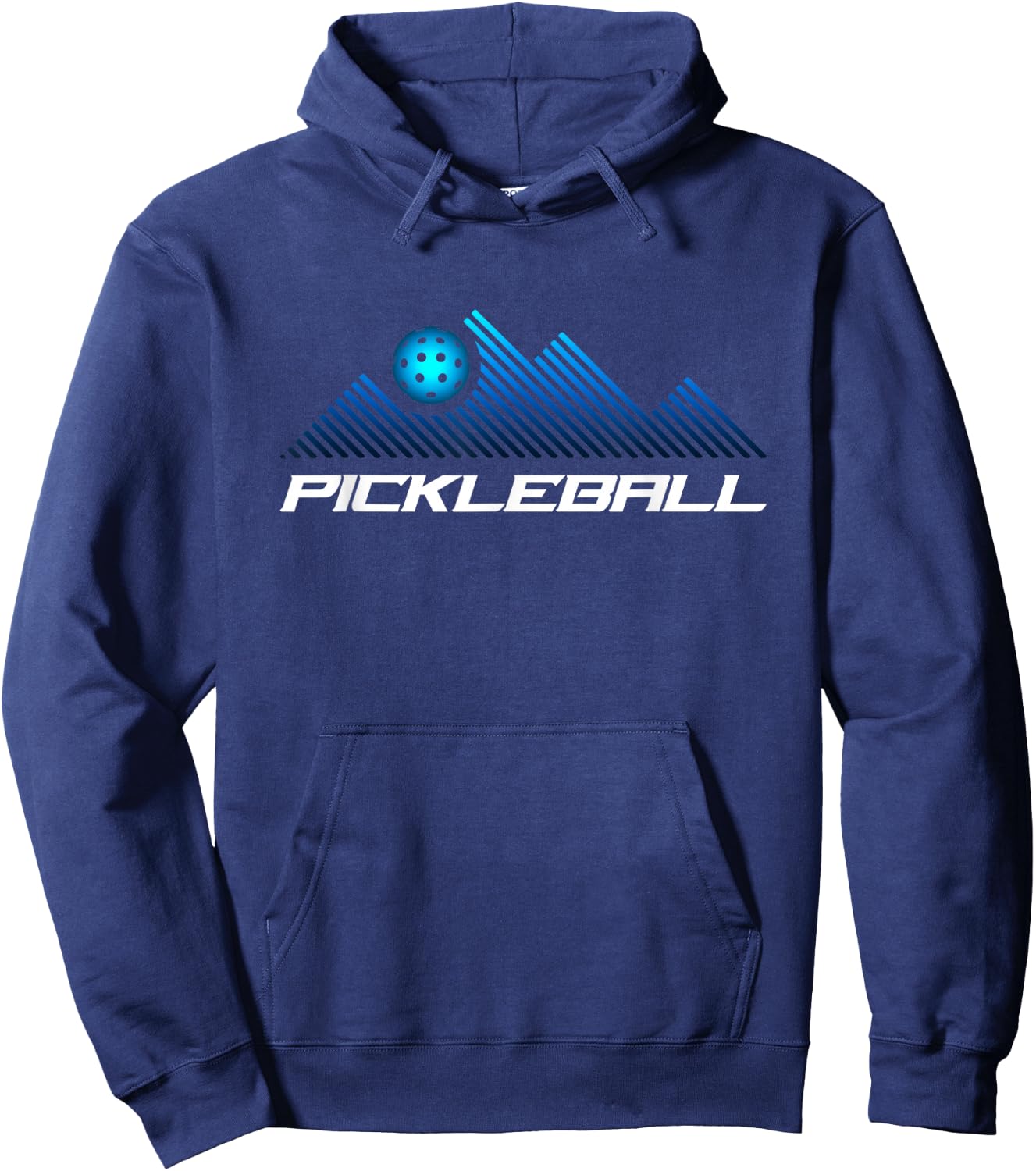 Pickleball - Professional - Simple - Pickleball Hoodie - Hoodie | Navy