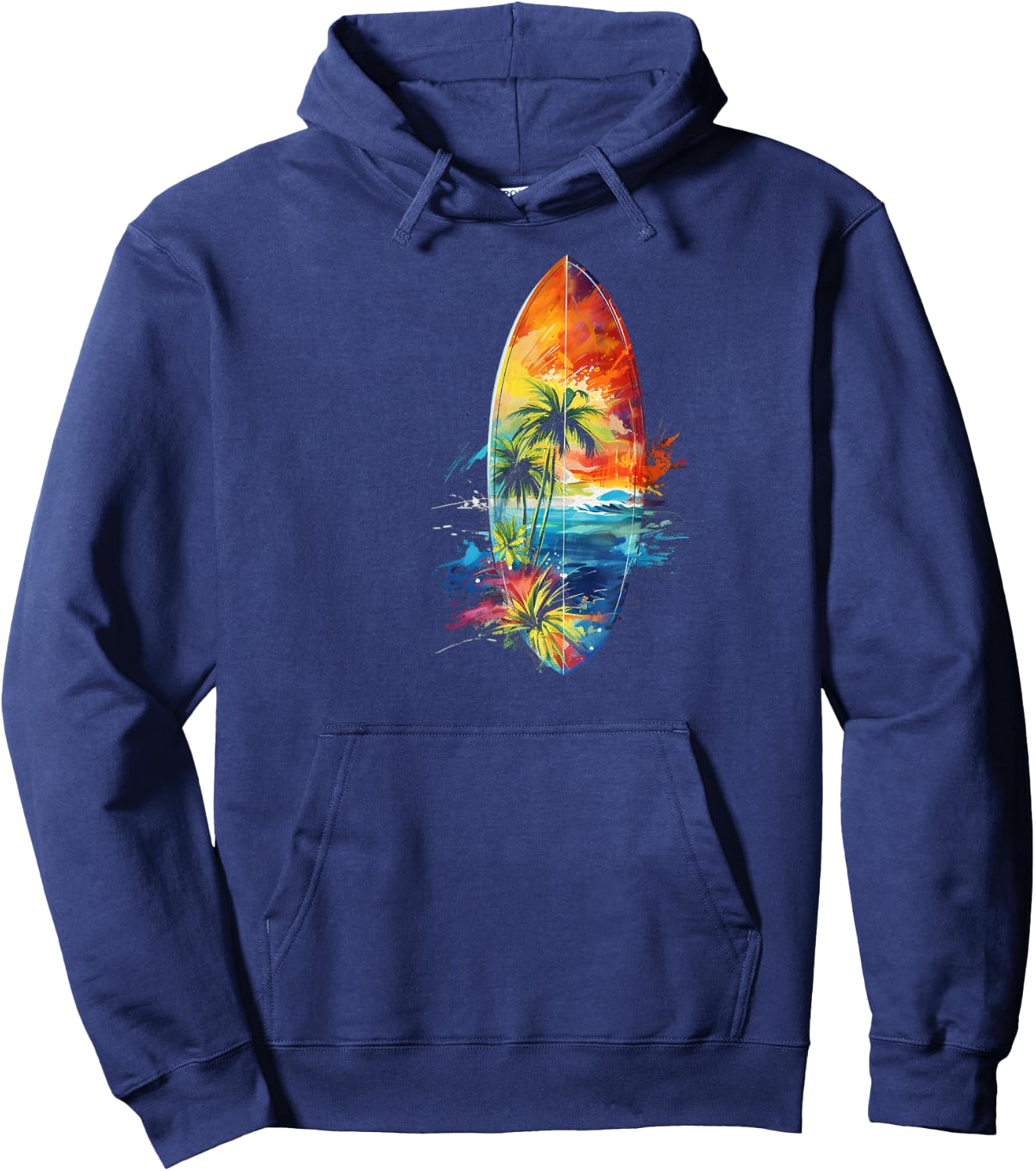 Surfing Surfboard Surfboarder Surfer Hoodie - Hoodie | Navy
