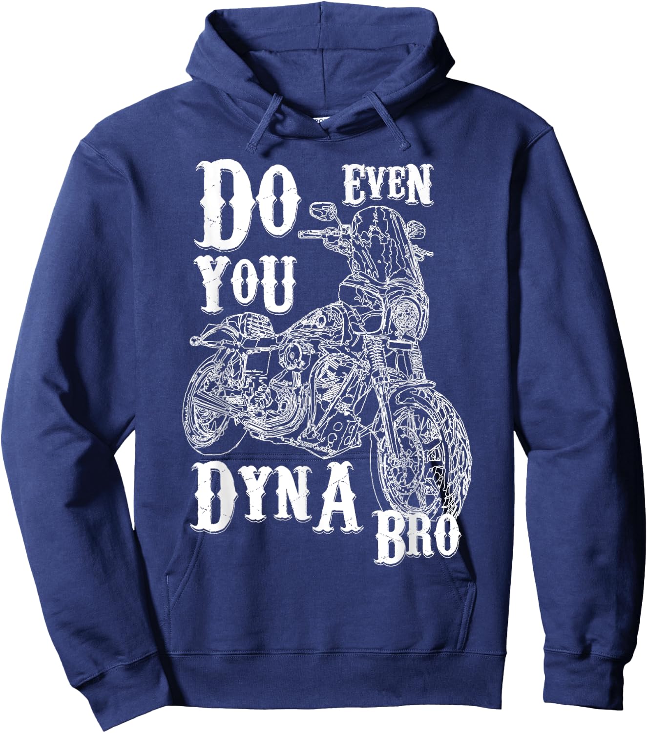Motorcycle Lover Club style Retro Vintage Motorcycle Rider Hoodie - Hoodie | Navy