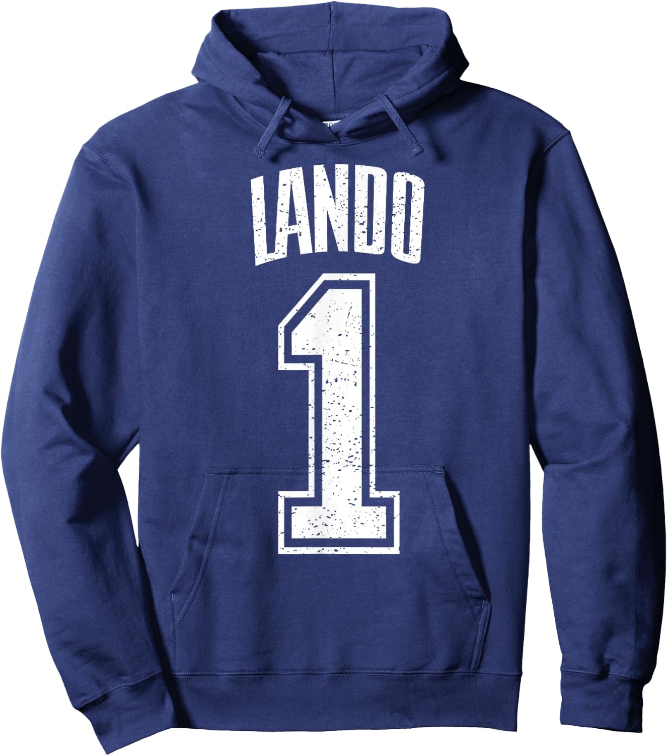 Lando Supporter Number 1 Biggest Fan Hoodie - Hoodie | Navy