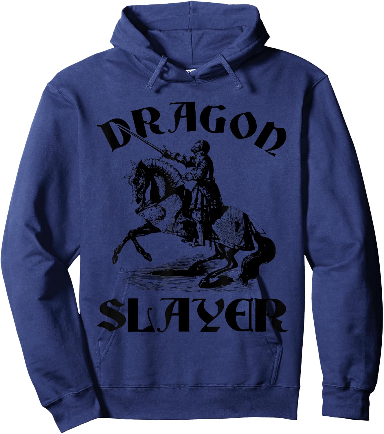 Medieval Knight Dragon Slayer Renaissance Middle Ages Hoodie - Hoodie | Navy