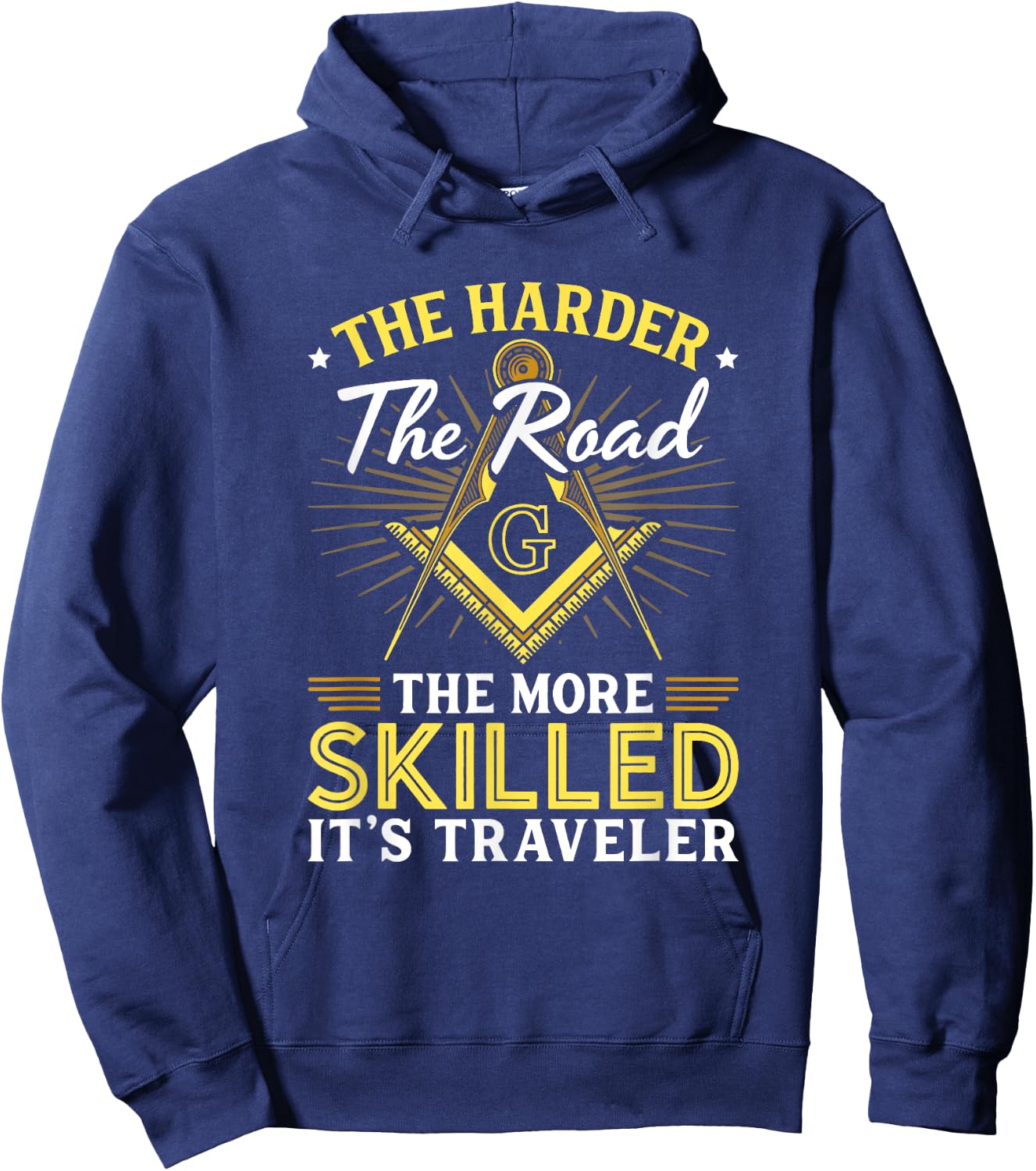It's Traveler Masonry Masonic Freemason Freemasonry Hoodie - Hoodie | Navy