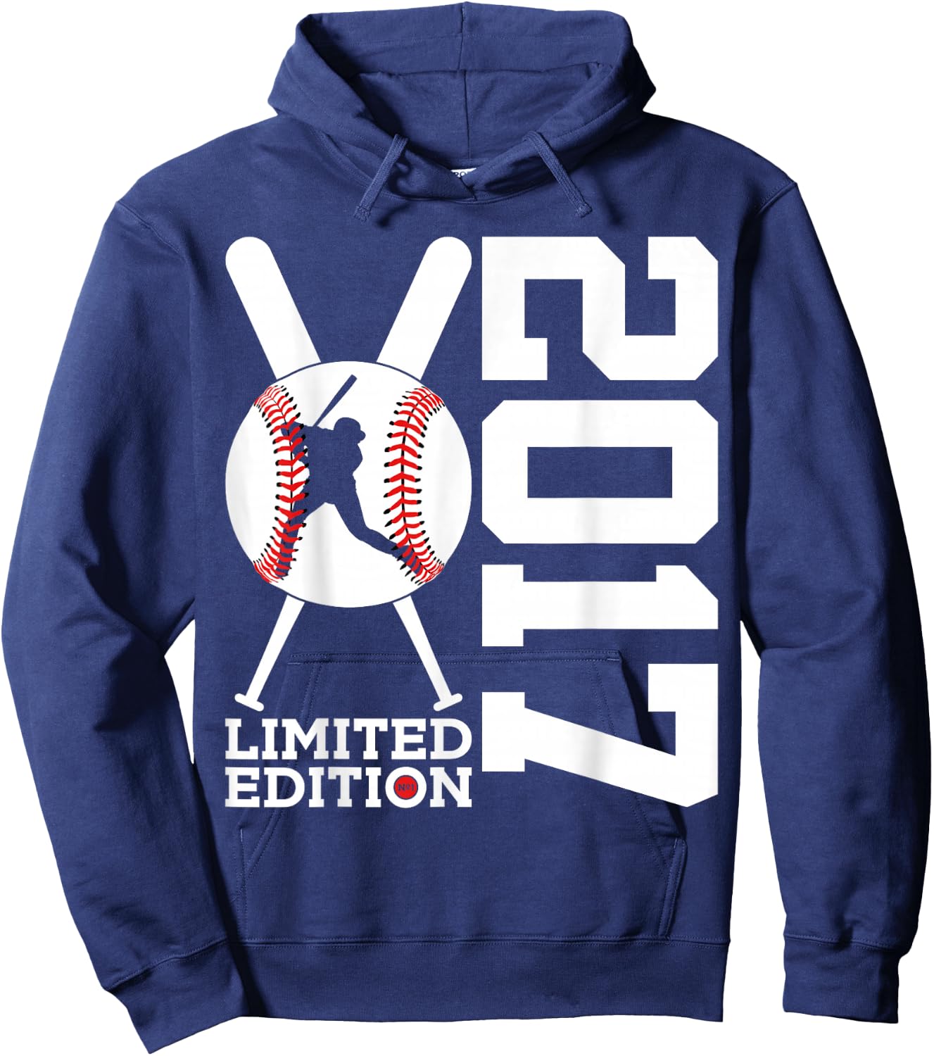 8th BIRTHDAY BASEBALL LIMITED EDITION 2017 Hoodie - Hoodie | Navy
