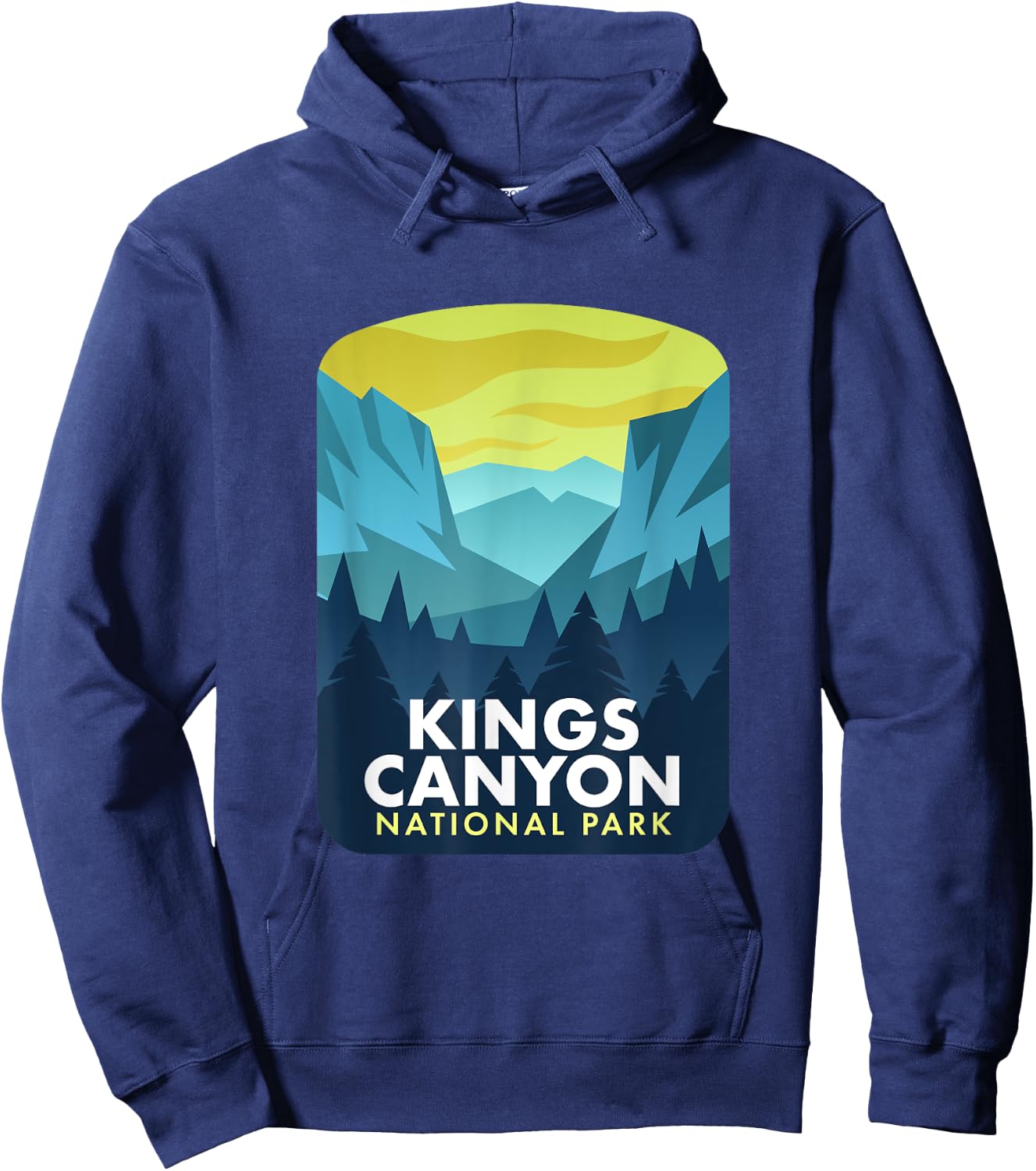Kings Canyon National Park Hoodie - Hoodie | Navy