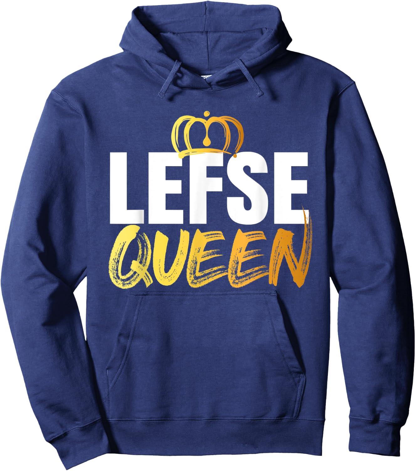 Lefse Queen Hoodie - Hoodie | Navy