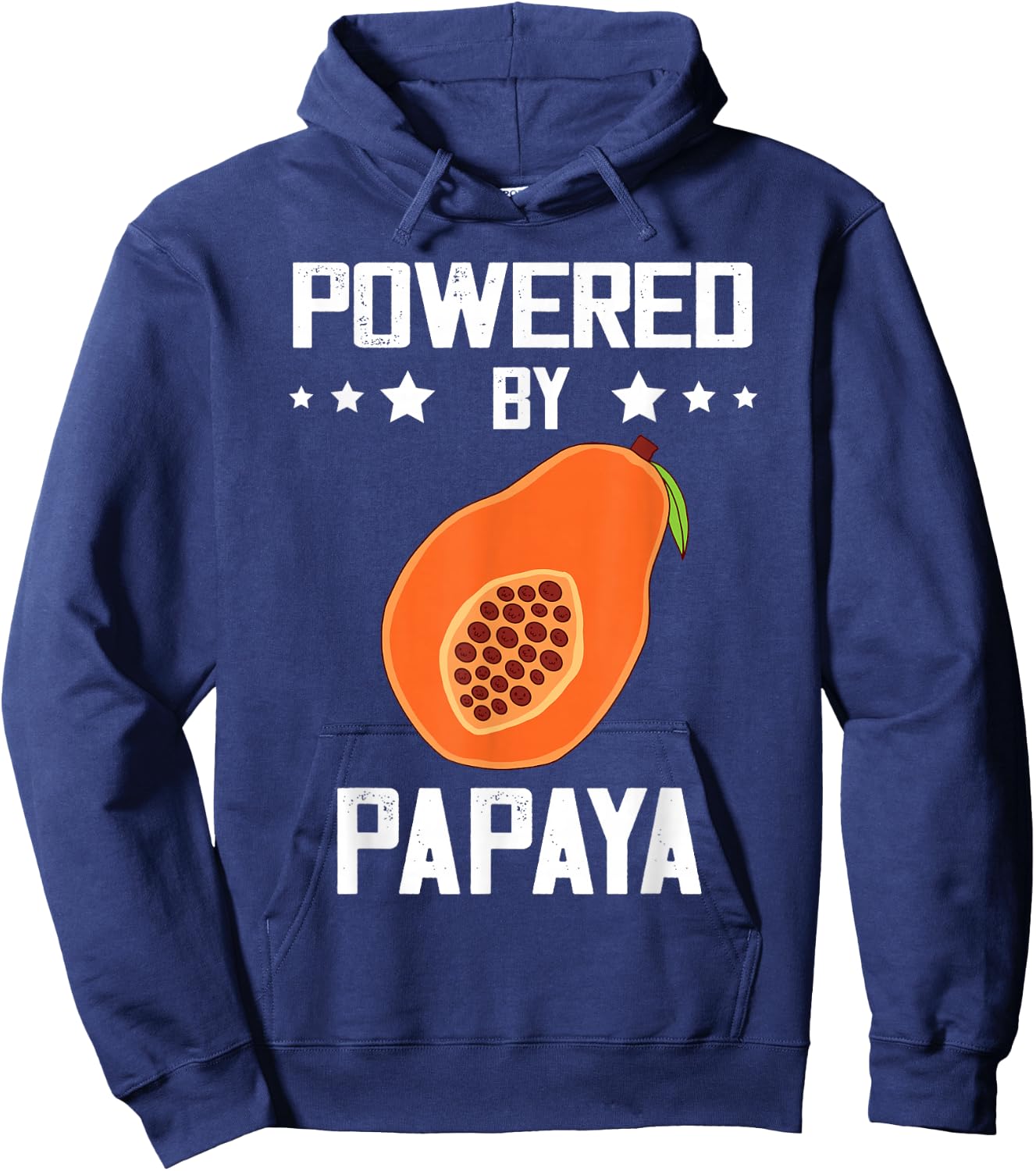Summer Fruit Powered By Papaya Fruit Lover Papaya Lover Hoodie - Hoodie | Navy