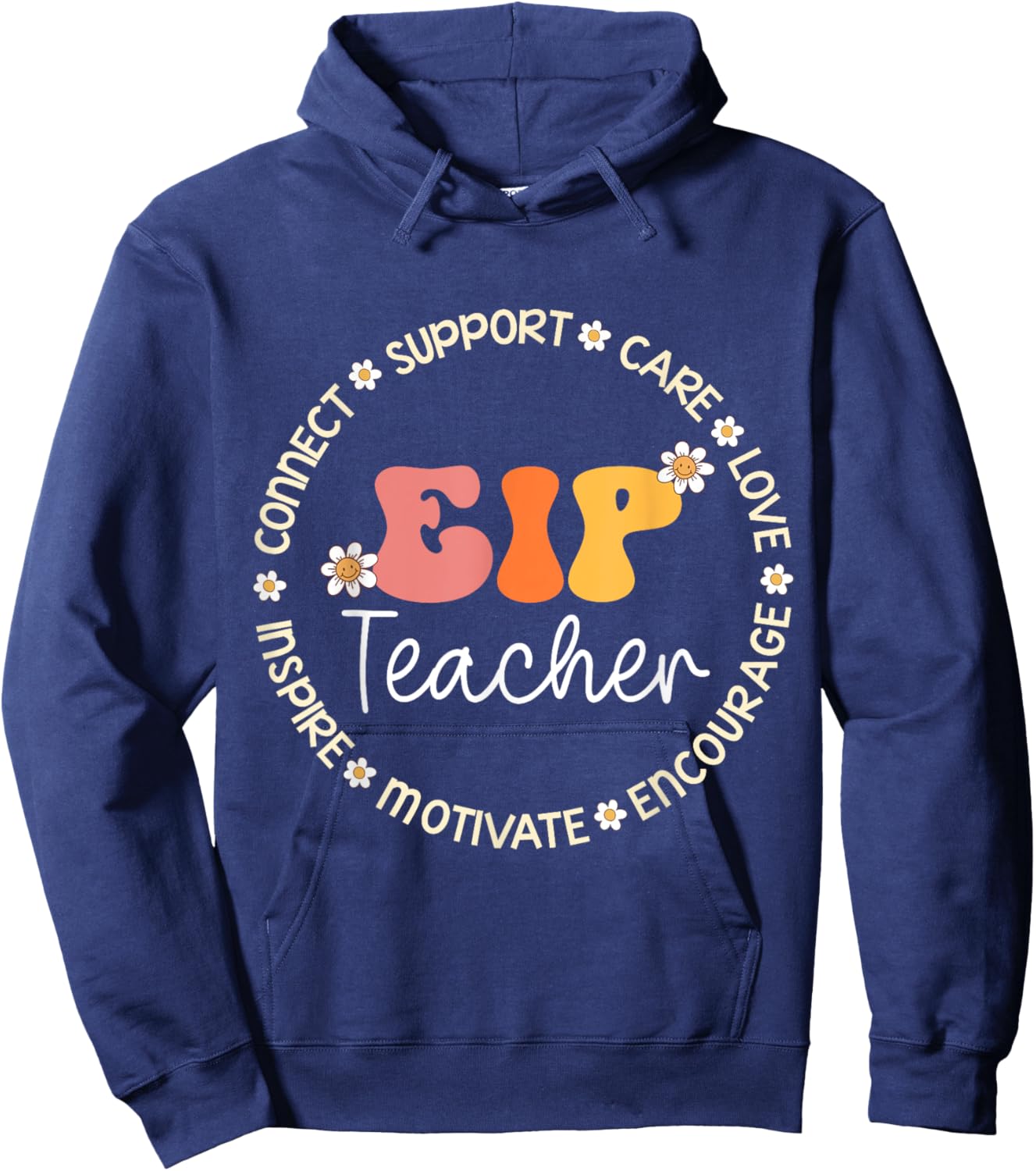 EIP Teacher Appreciation Week Back to School Women Girls Kids Hoodie - Hoodie | Navy