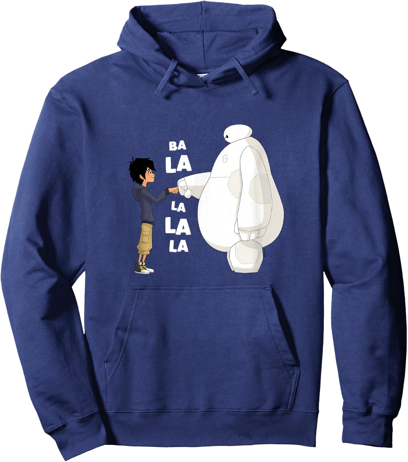Big Hero 6 - Fist Bump Ba La La La La Hoodie - Hoodie | Navy