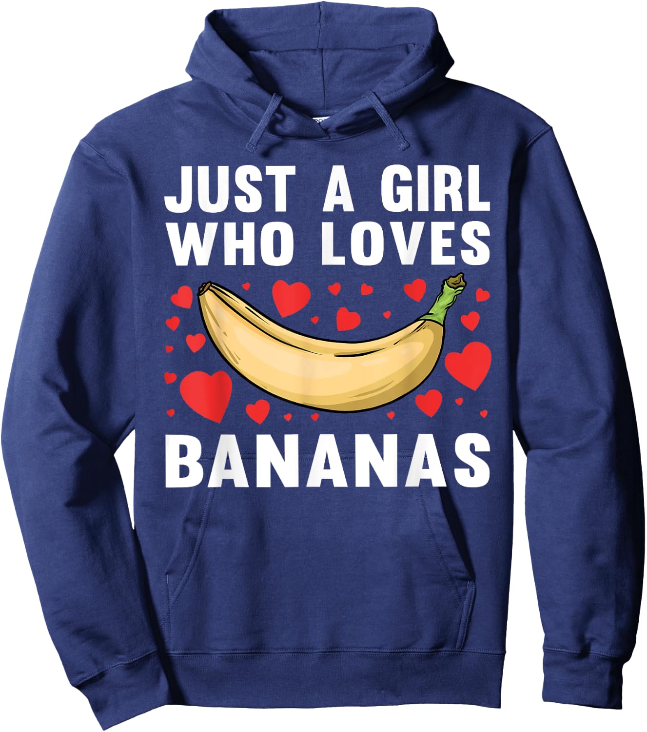 Cool Banana Girls Bananas Fruit Lover Farmer Food Hoodie - Hoodie | Navy