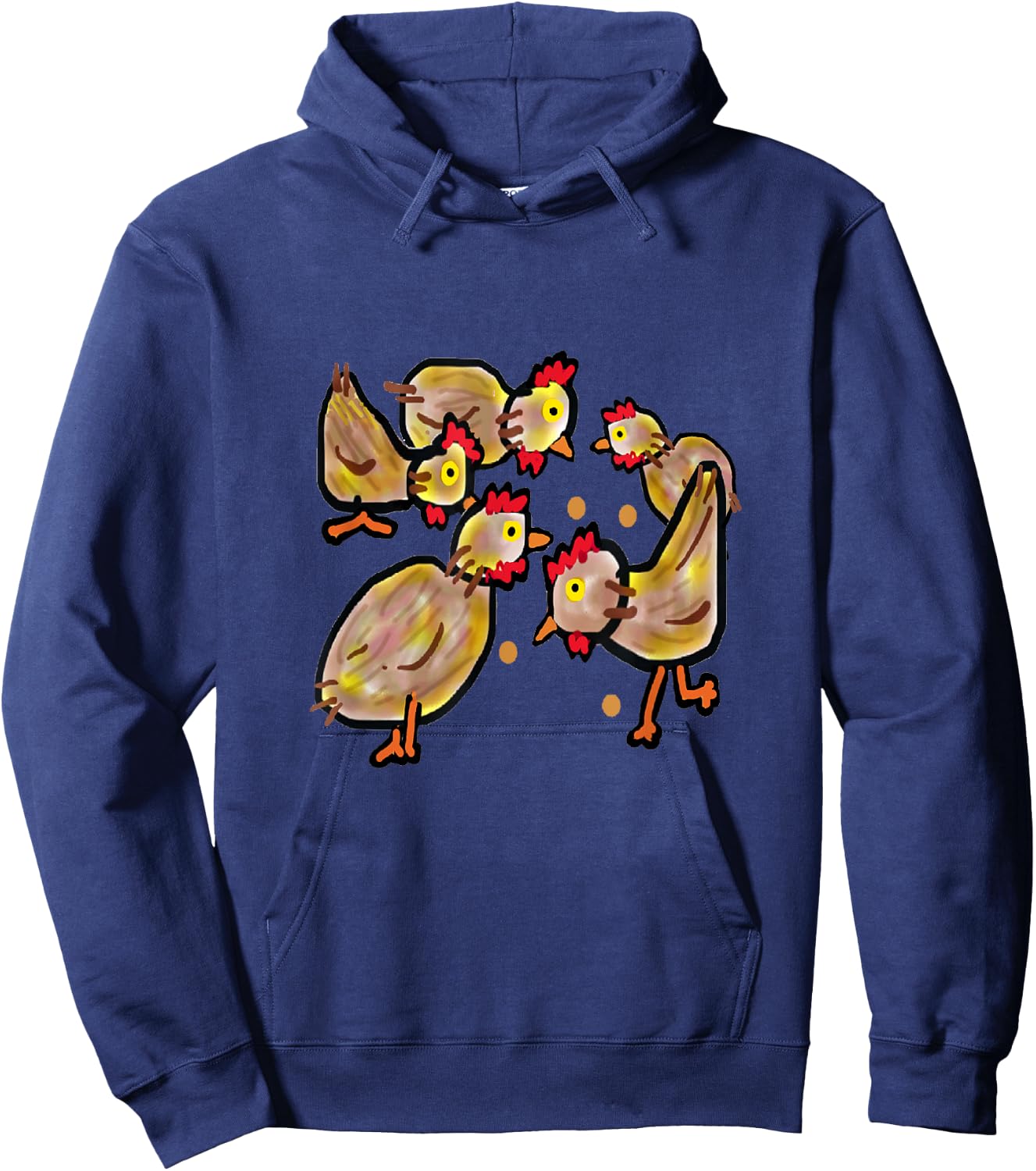 Chickens Hoodie - Hoodie | Navy