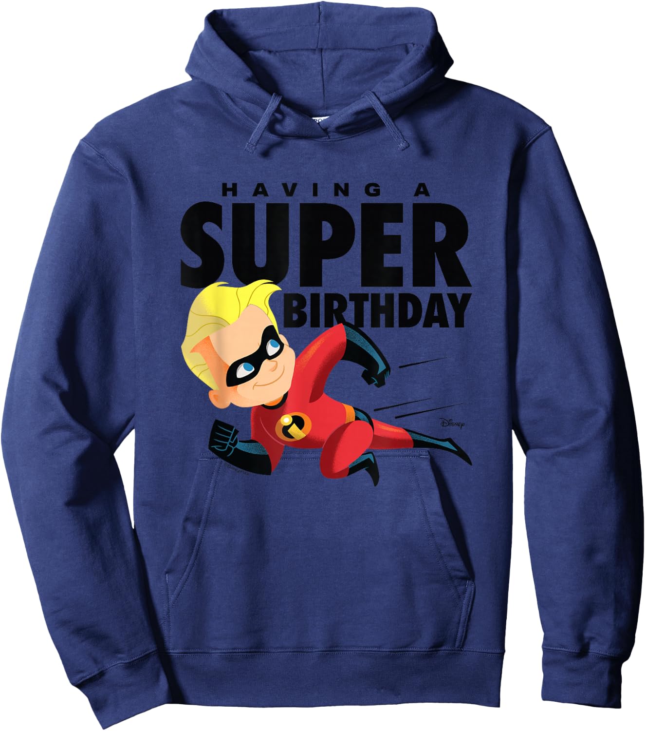 The Incredibles - Having A Super Birthday Dash Hoodie - Hoodie | Navy