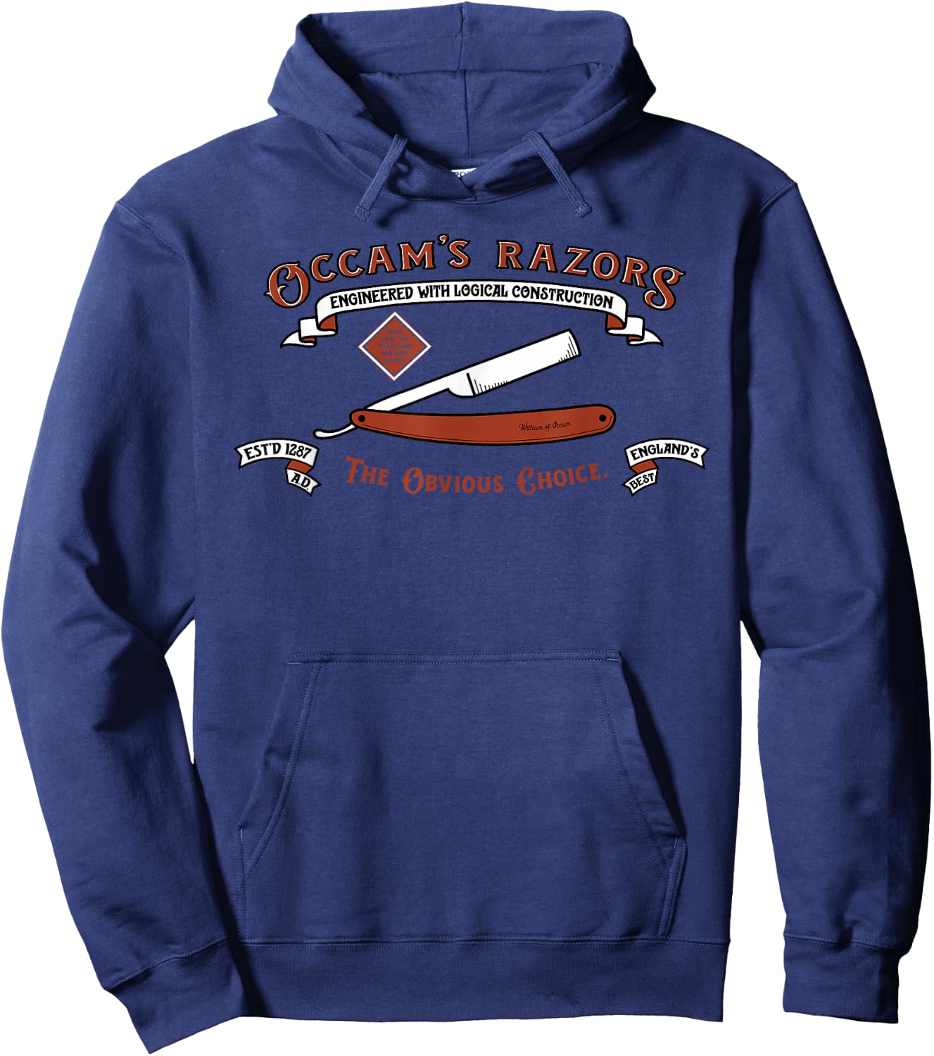 Occam's Razors - The Obvious Choice Hoodie - Hoodie | Navy
