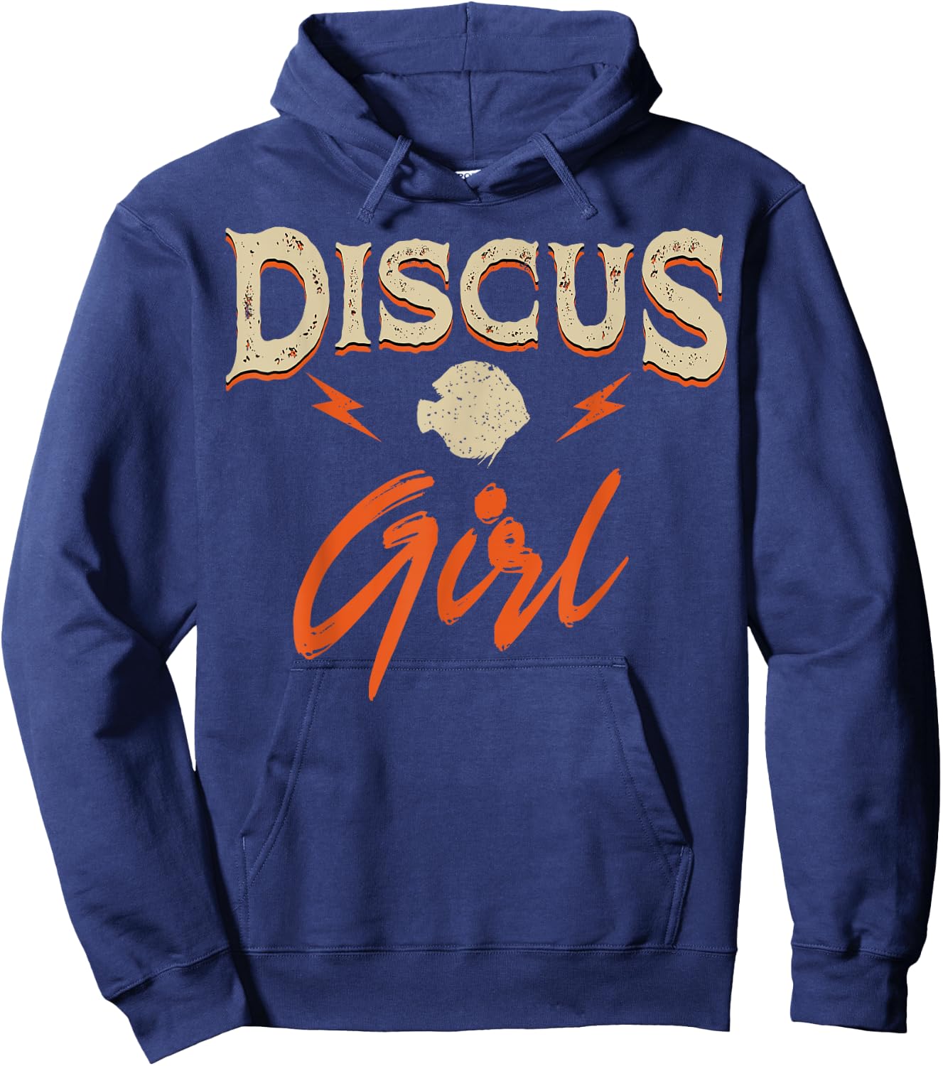 Discus Fish Girl Fishkeeper Breeder Aquarist Ichthyologist Hoodie - Hoodie | Navy