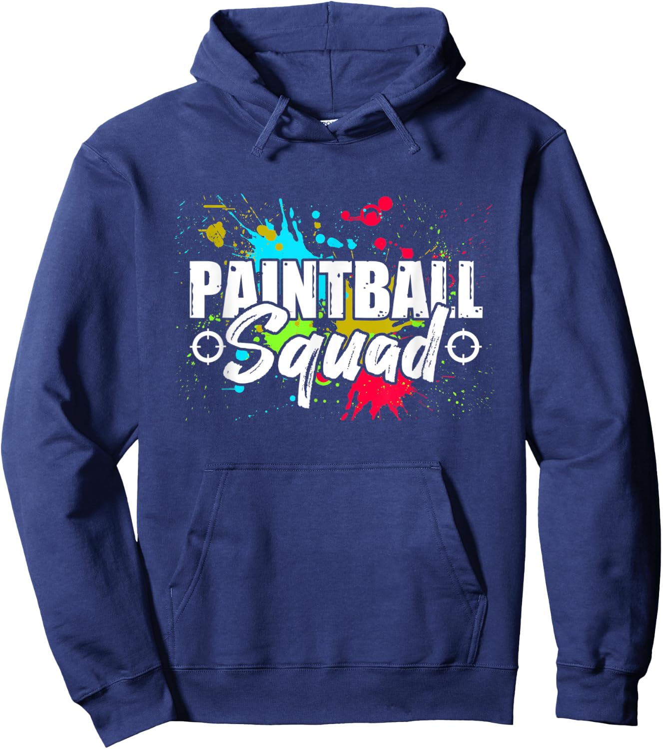 Paintball Player Splatter Paintball Gamer Saying Hoodie - Hoodie | Navy