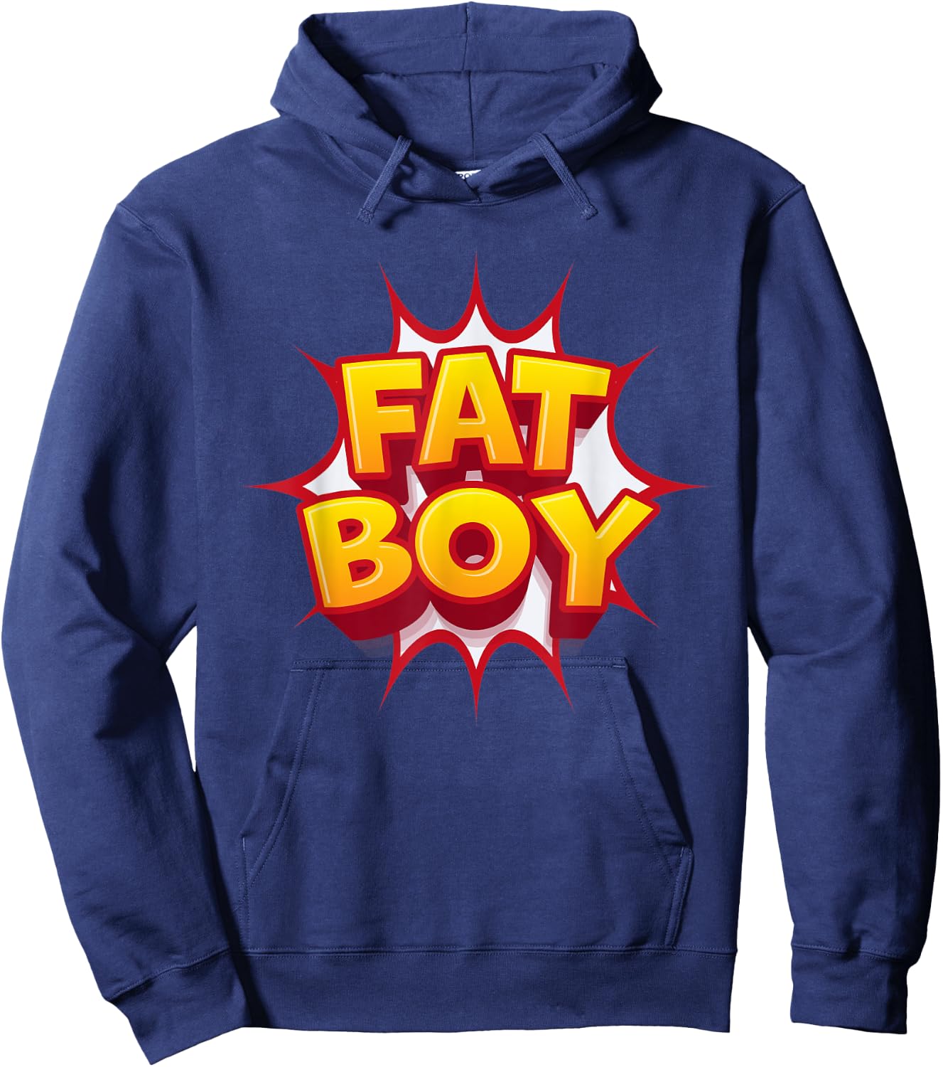 Fat Boy Fat Weight Fitness Hoodie - Hoodie | Navy