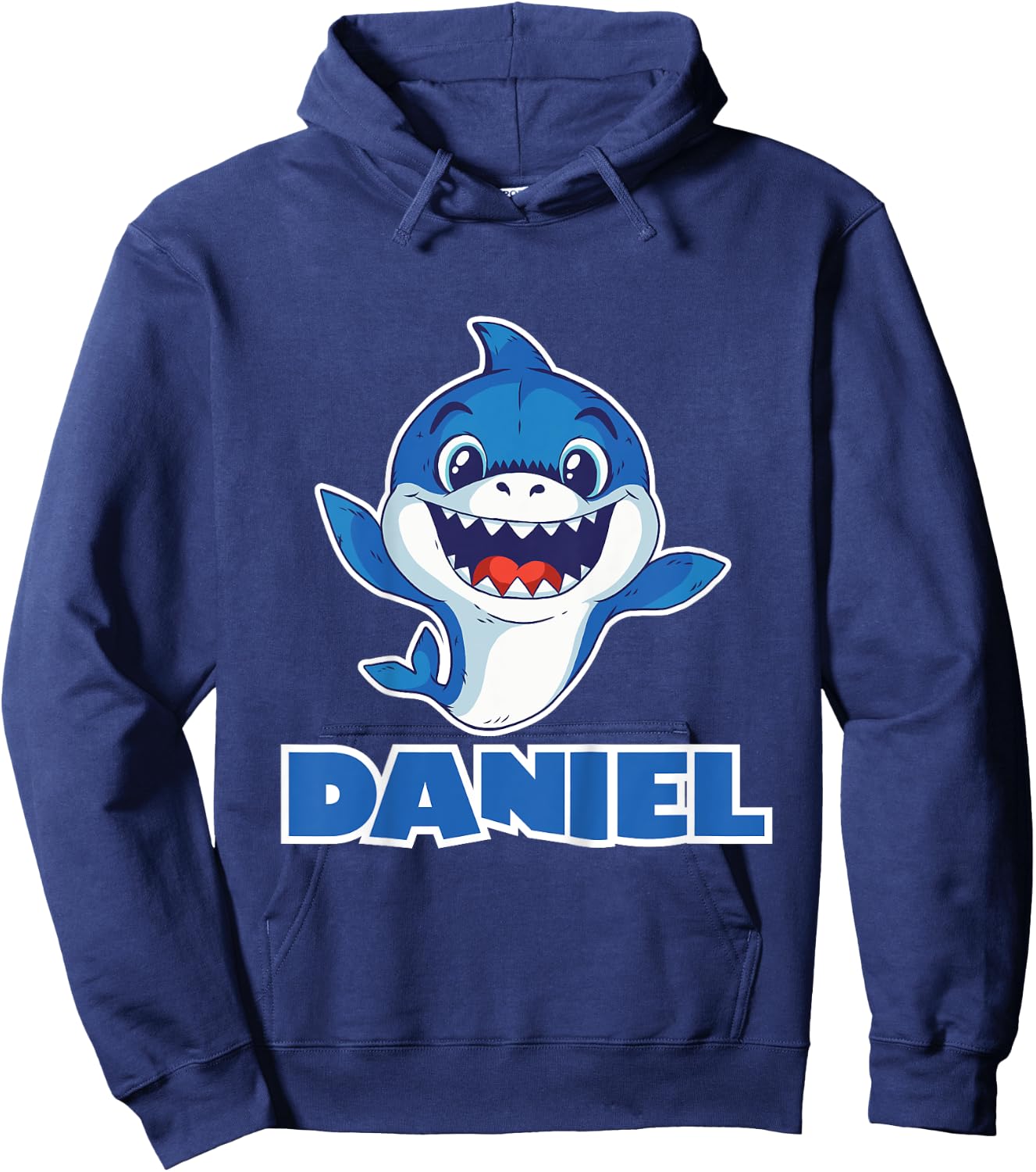 Daniel the Shark First Name Children Hoodie - Hoodie | Navy