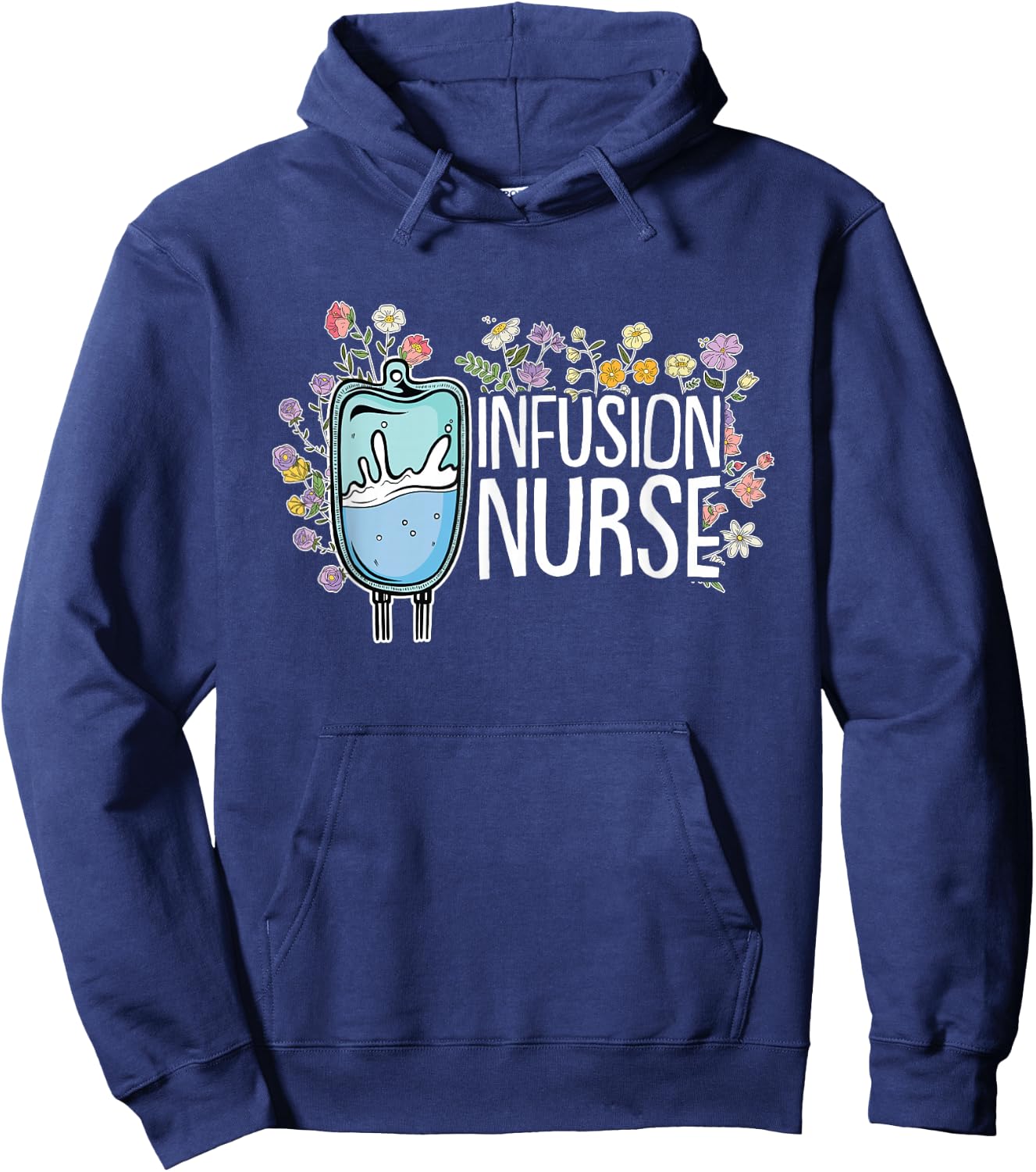 Infusion Nurse Hoodie - Hoodie | Navy