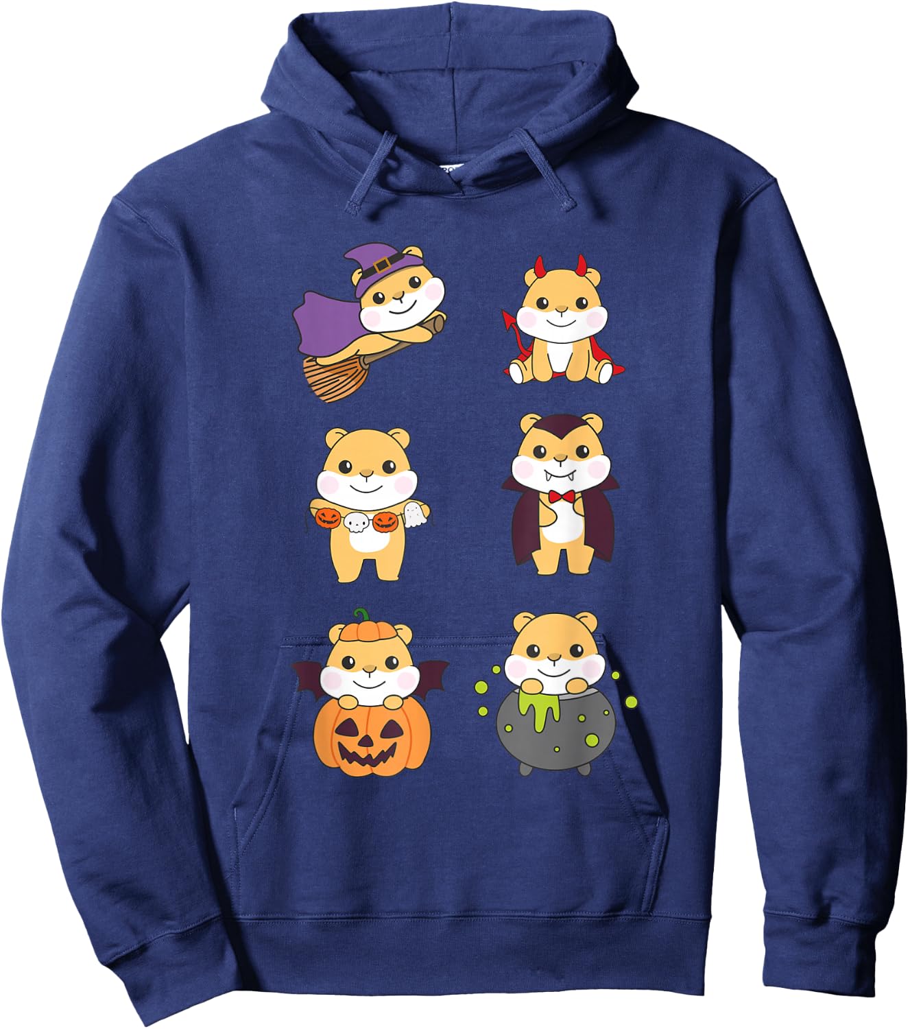 Hamster Halloween Costume Hamster Halloween Hoodie - Hoodie | Navy