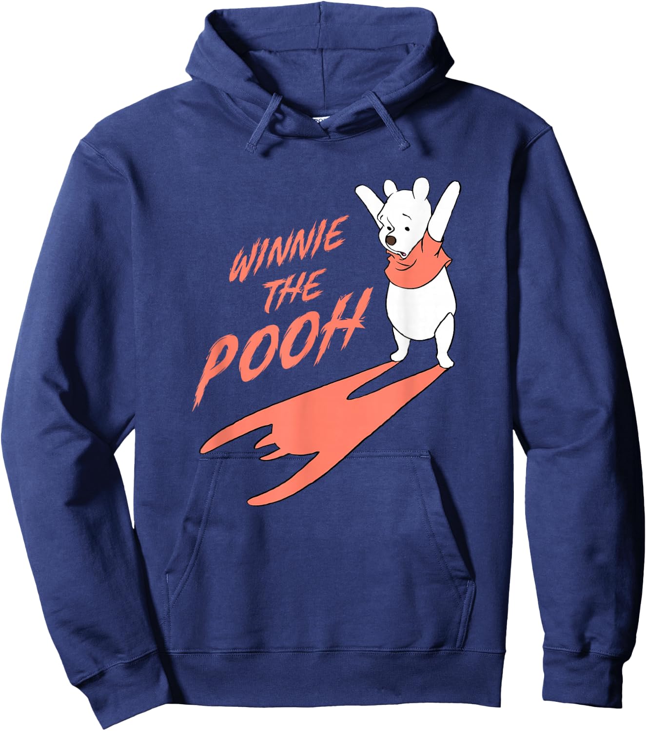 Disney Winnie The Pooh Halloween Casting Scary Shadow Hoodie - Hoodie | Navy
