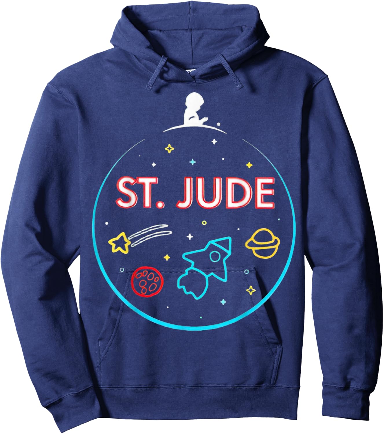 St. Jude Patient Ty Rocket New Hoodie - Hoodie | Navy