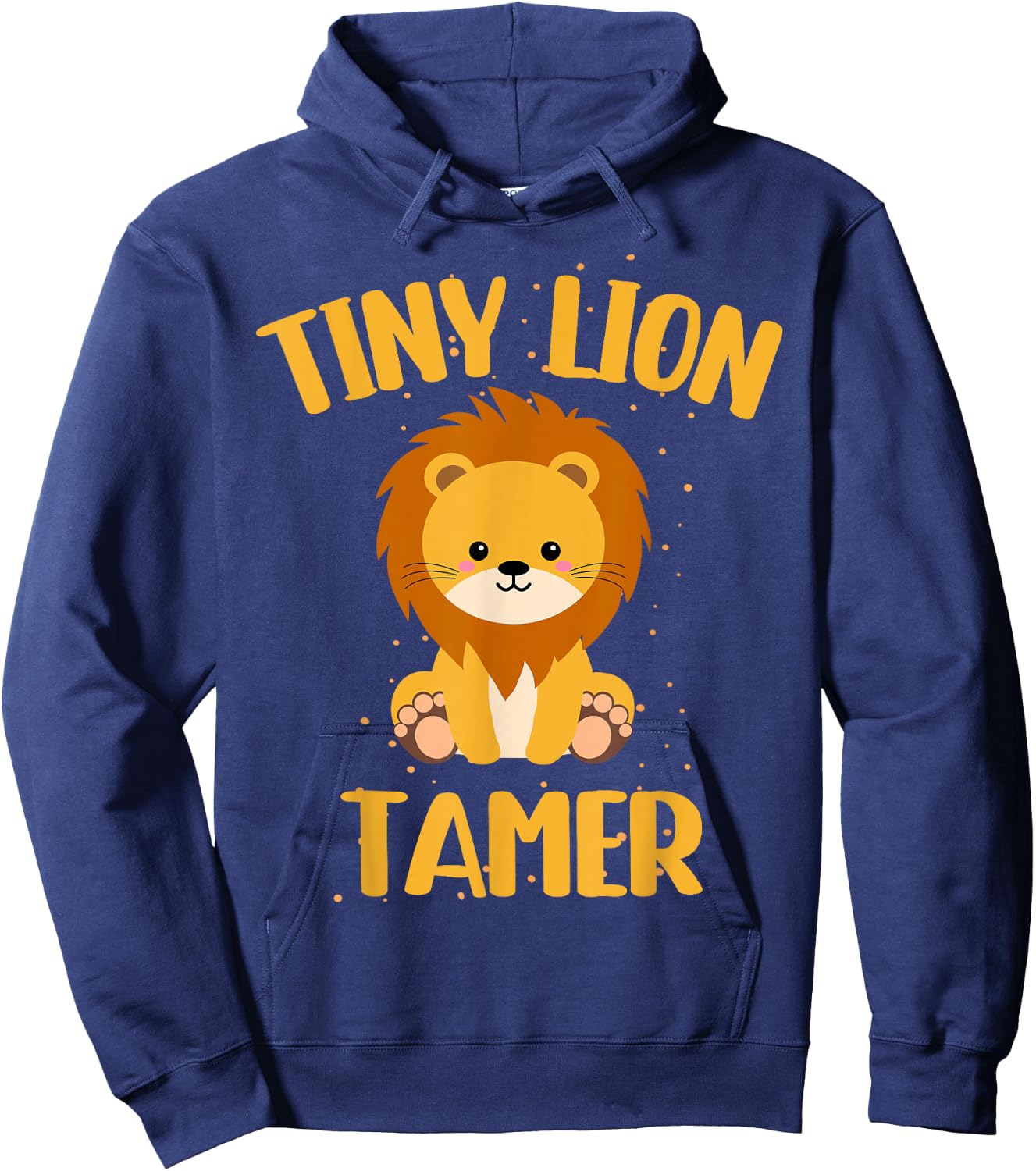 Circus Lion Tamer Shirt - Circus Shirts - Tiny Lion Tamer Hoodie - Hoodie | Navy