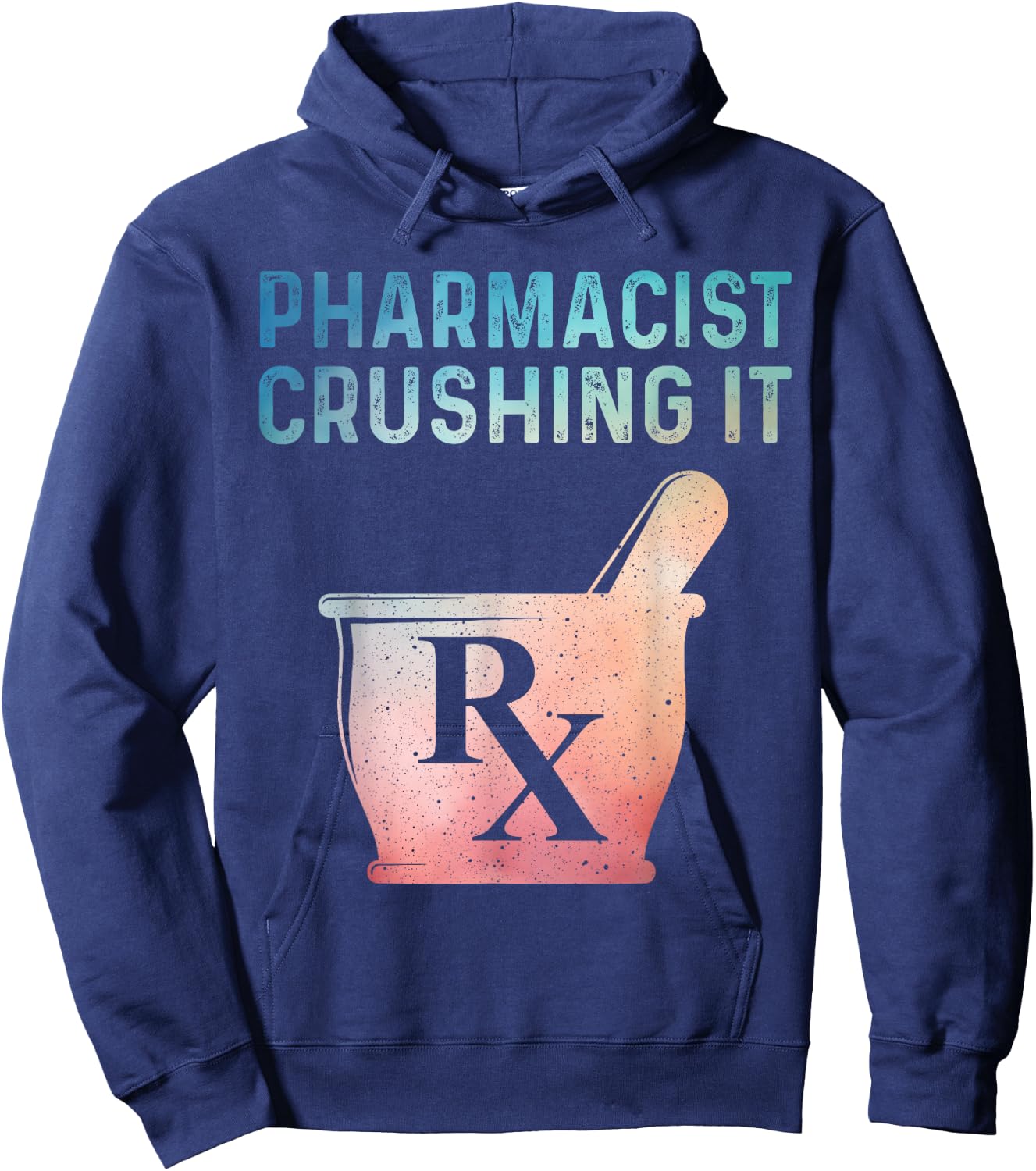 Funny Pharmacist Design Women Pharmacy Technician Hoodie - Hoodie | Navy