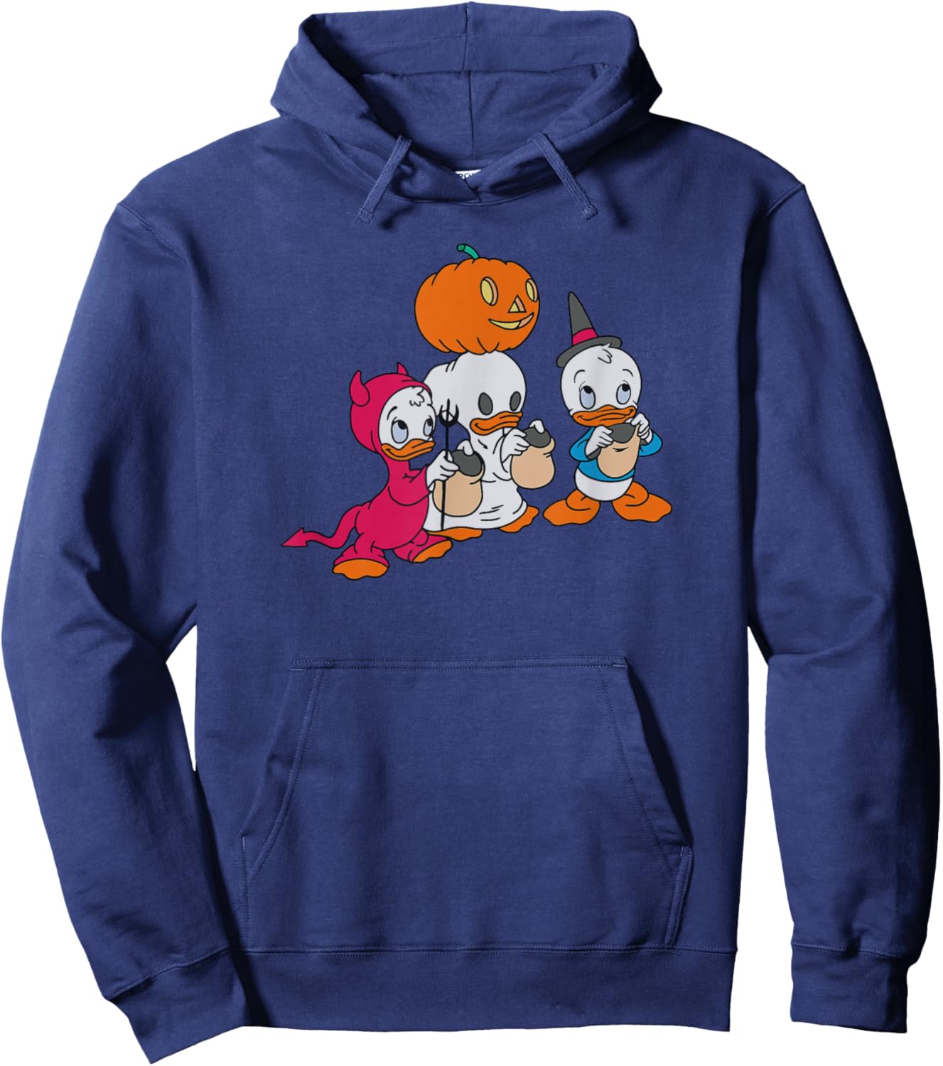 Disney DuckTales Halloween Trick Or Treat Costume Portrait Hoodie - Hoodie | Navy