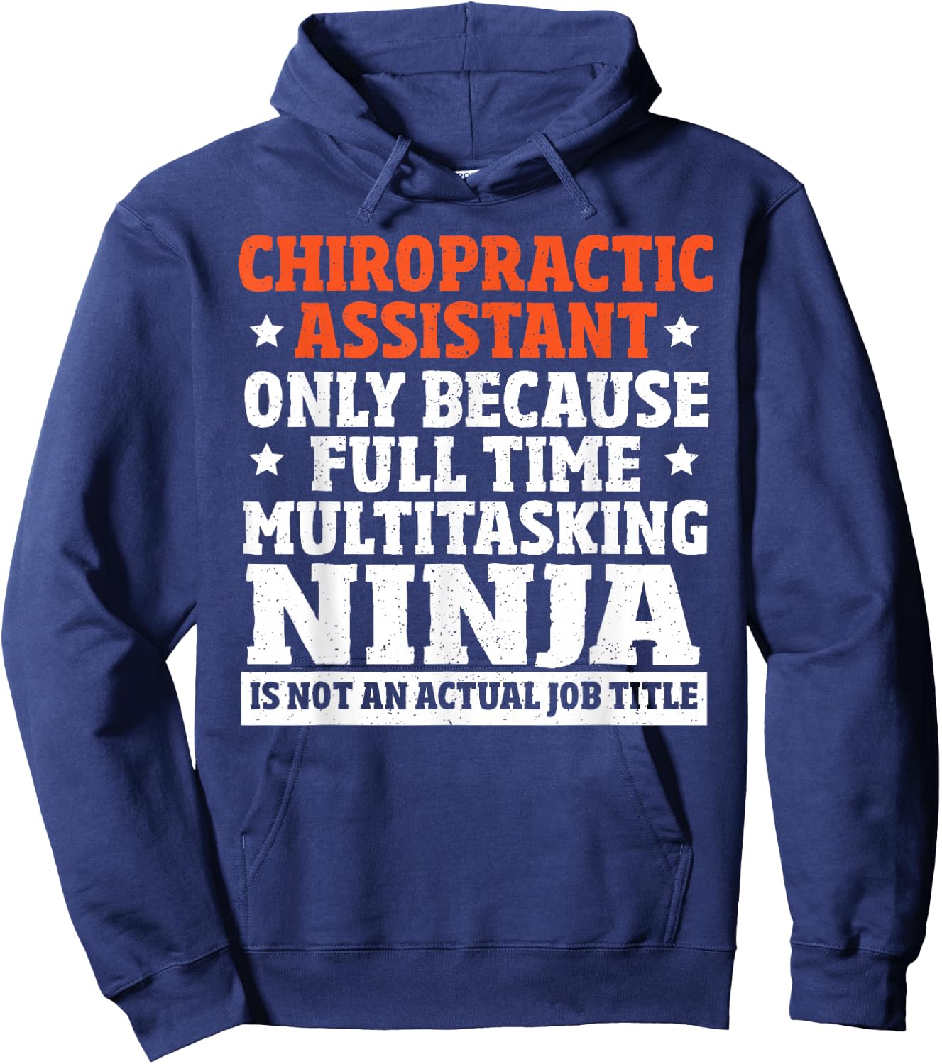 Chiropractic Adjustment Massage Funny Chiropractor Assistant Hoodie - Hoodie | Navy