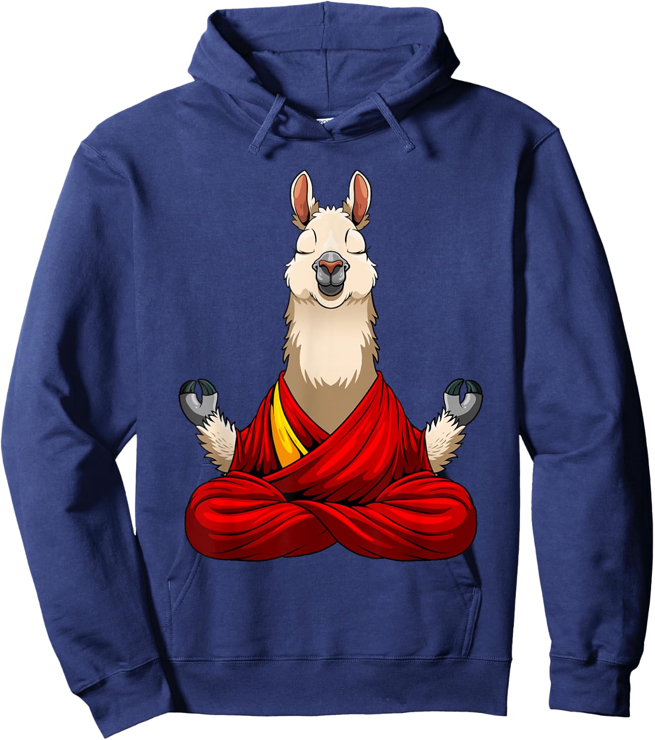 Cute Llama Design Women Alpaca Animal Llama Lovers Hoodie - Hoodie | Navy