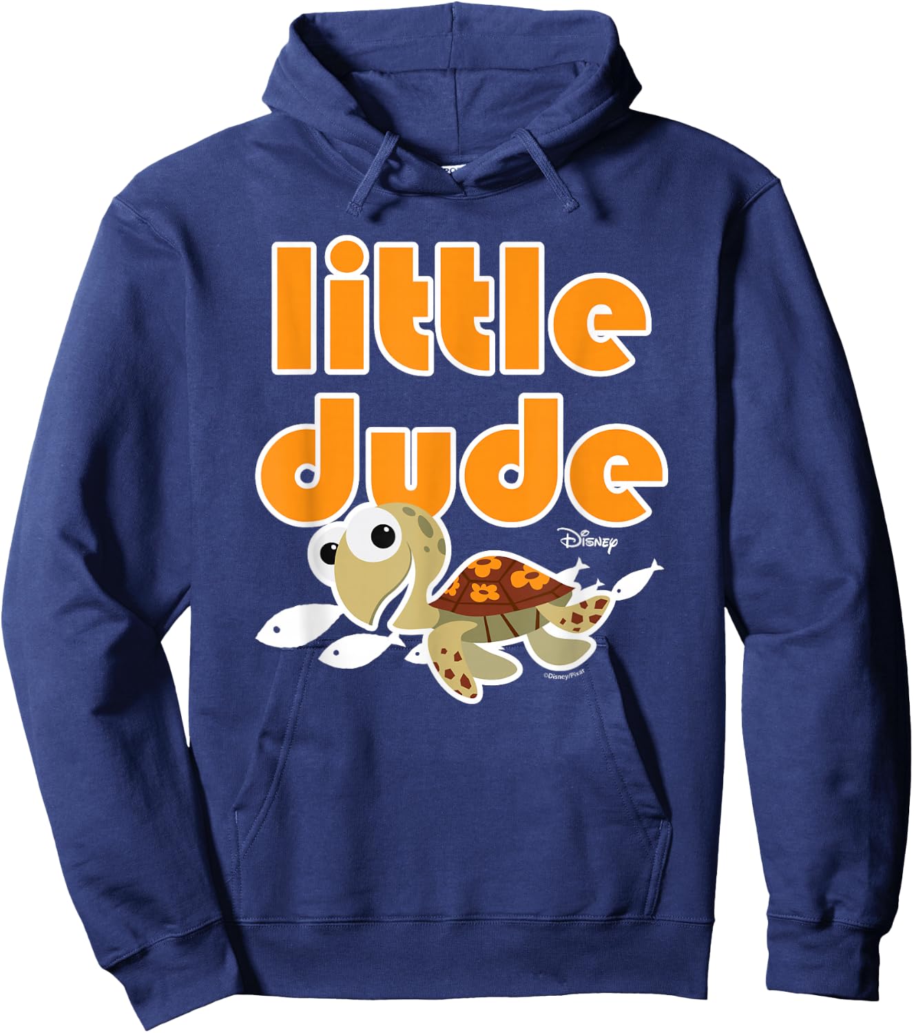 Finding Nemo - Squirt Turtle Little Dude Hoodie - Hoodie | Navy