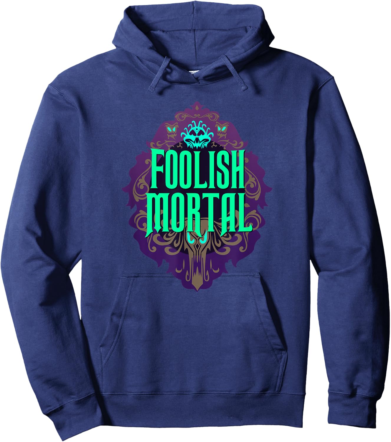 Foolish Mortal Halloween Party Hoodie - Hoodie | Navy